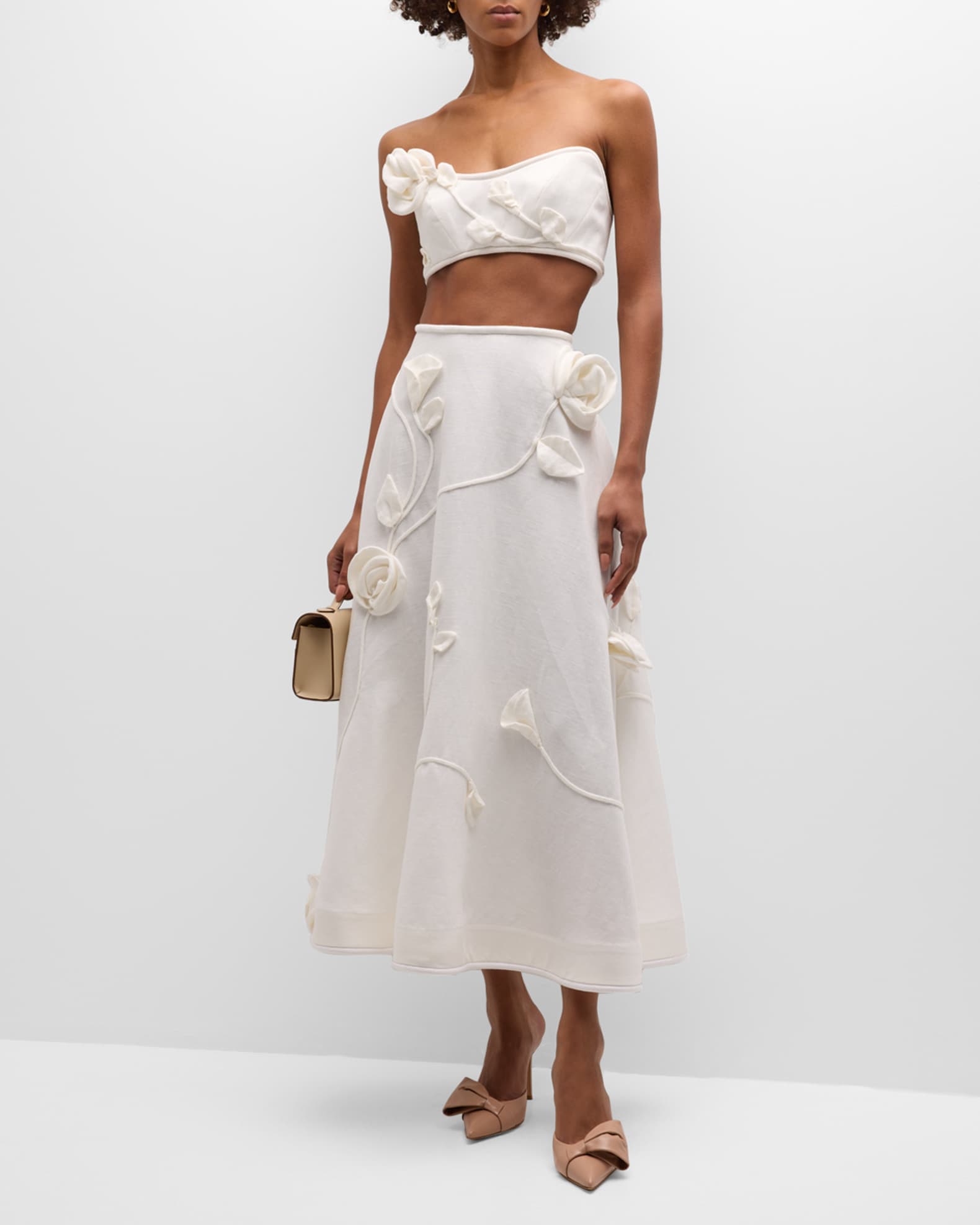 【Zimmermann】MATCHMAKER ROSE FLARE SKIRT フレア スカート Zimmermann MATCHMAKER ROSE FLARE SKIRT | zimmermann | REVERSIBLE