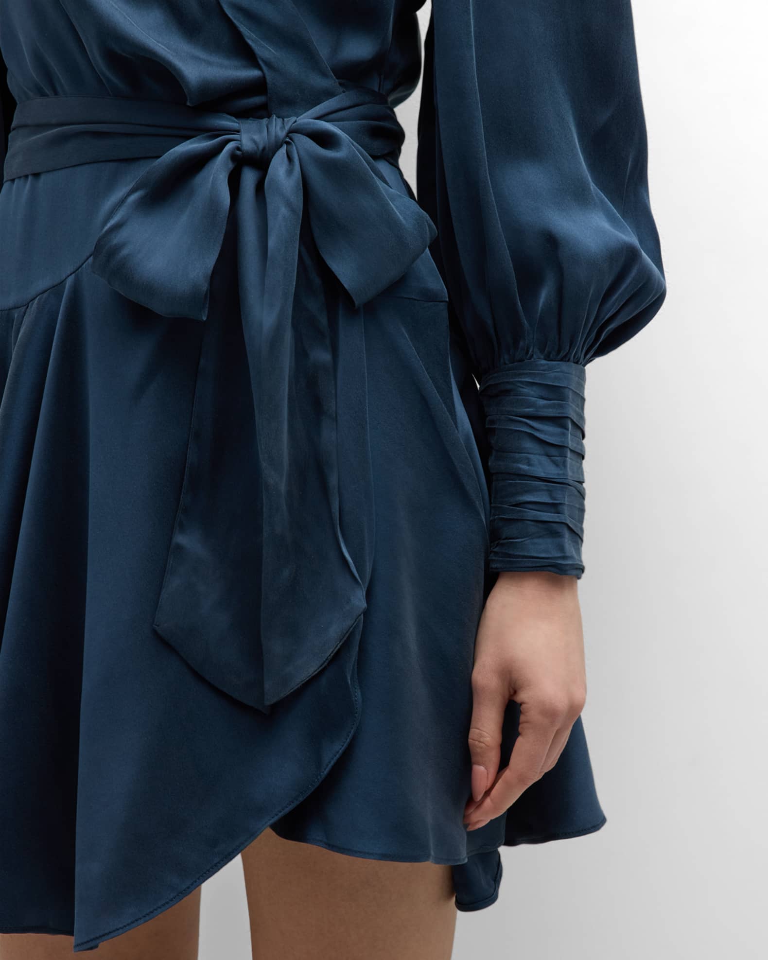 Zimmermann espionage wrap dress discount