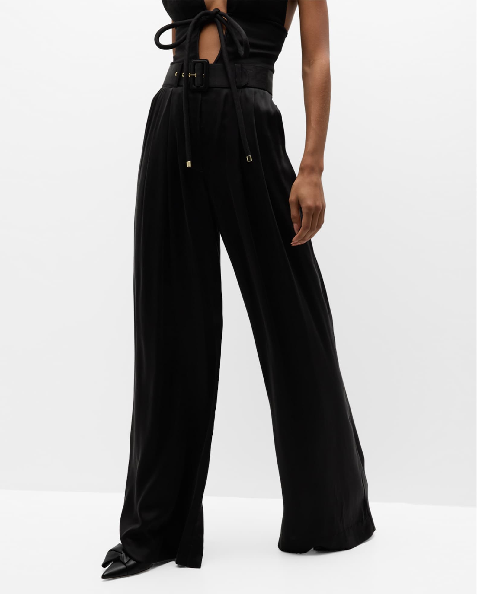 Stretch Crepe Classic Trouser Pants