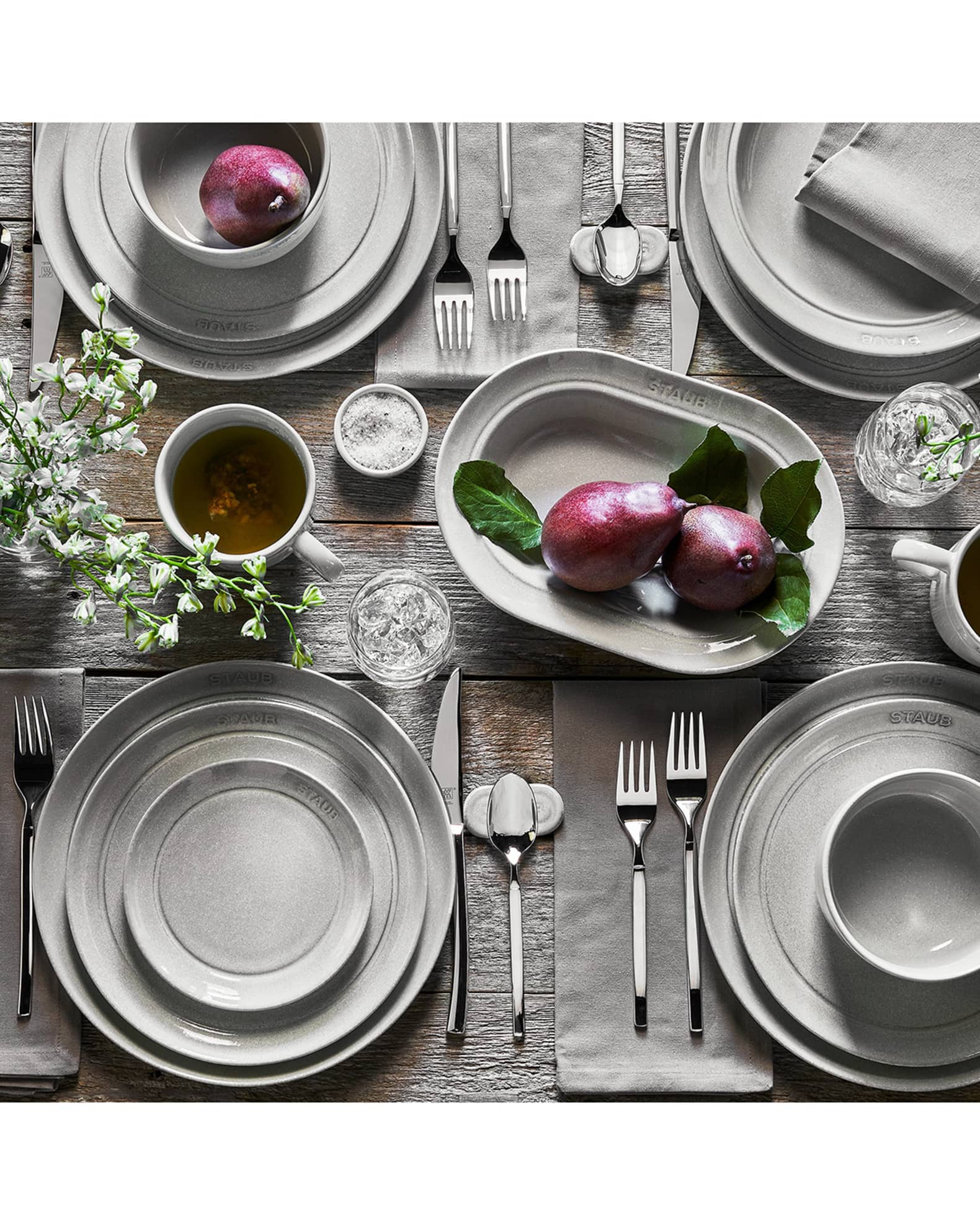 Staub Ceramic Appetizer Plates, Set of 4 Neiman Marcus