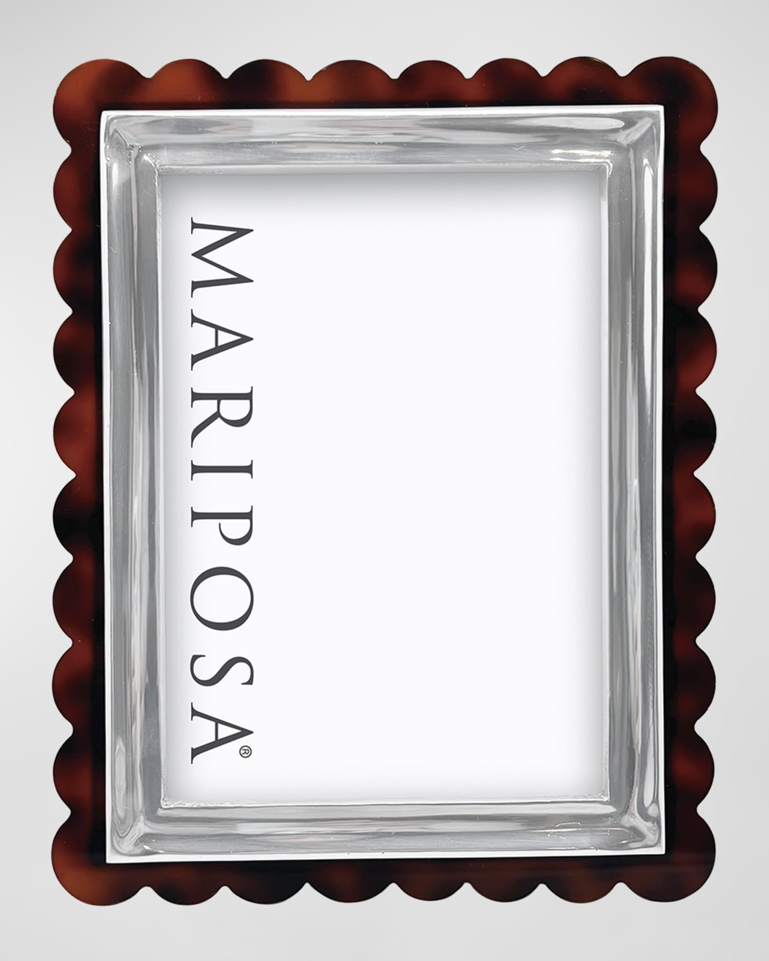 Tortoise Scallop Signature Frame 0