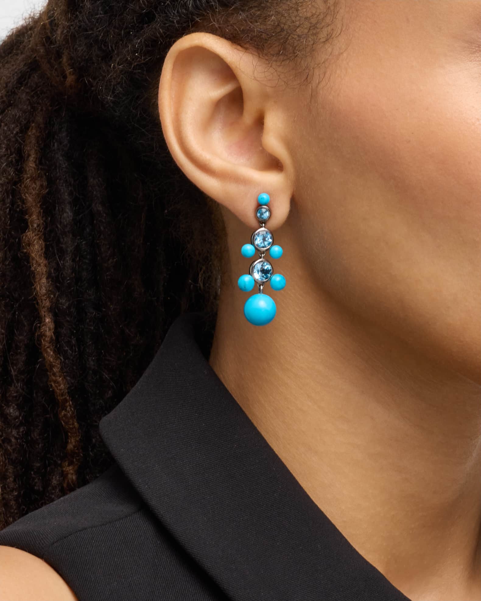 NAKARD Mini Dew Drop Earrings Neiman Marcus