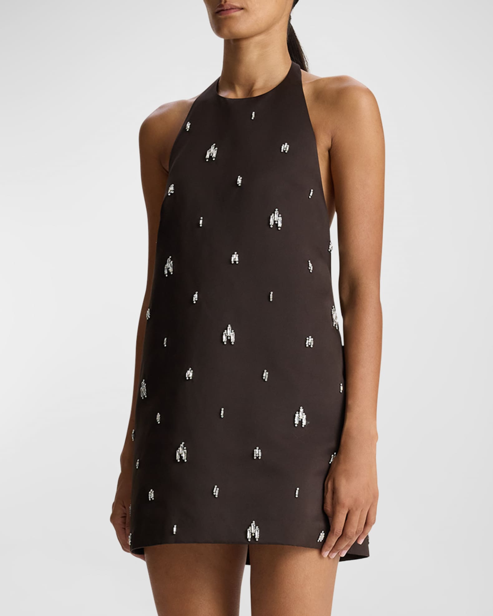 Sophia's Chic Halter Dress