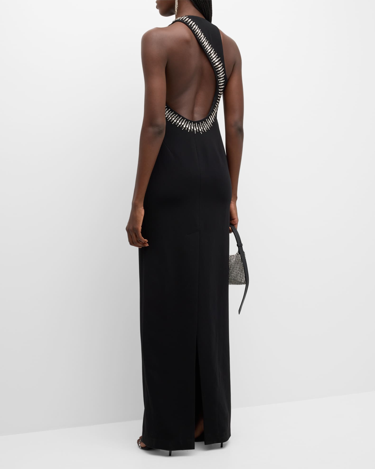 A.L.C. Skyler Sleeveless Jewel Embellished Dress Neiman Marcus