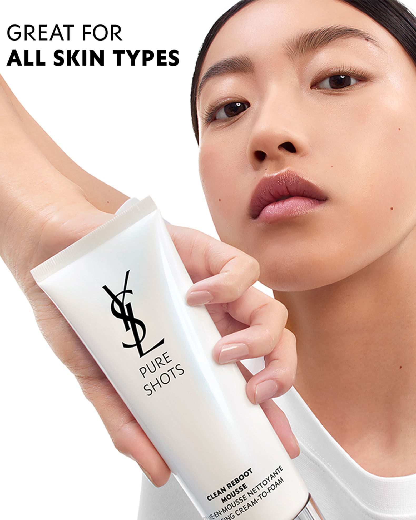 Yves Saint Laurent Beaute Pure Shots Cleanser, 4.2 oz