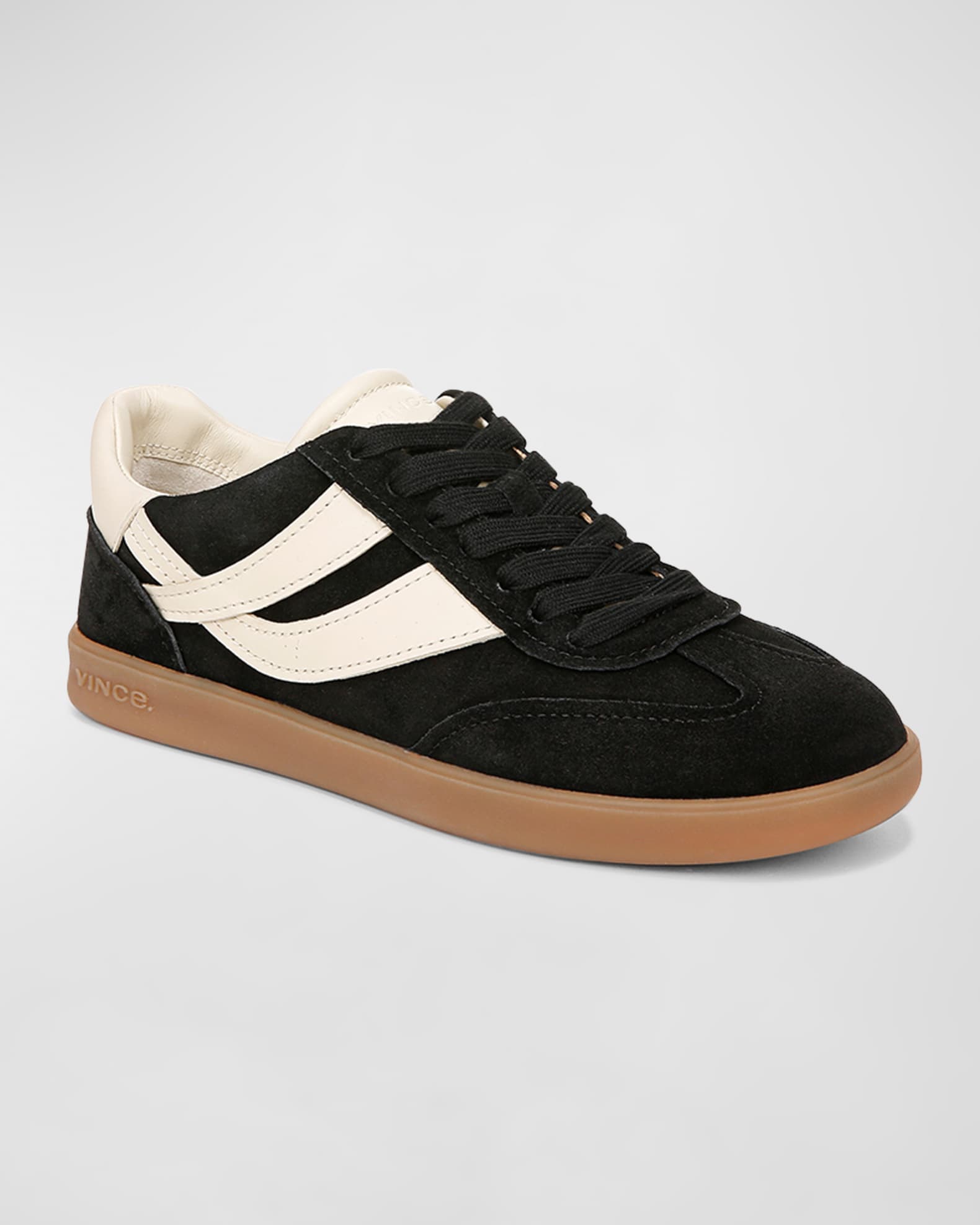 Oasis Bicolor Leather Retro Sneakers