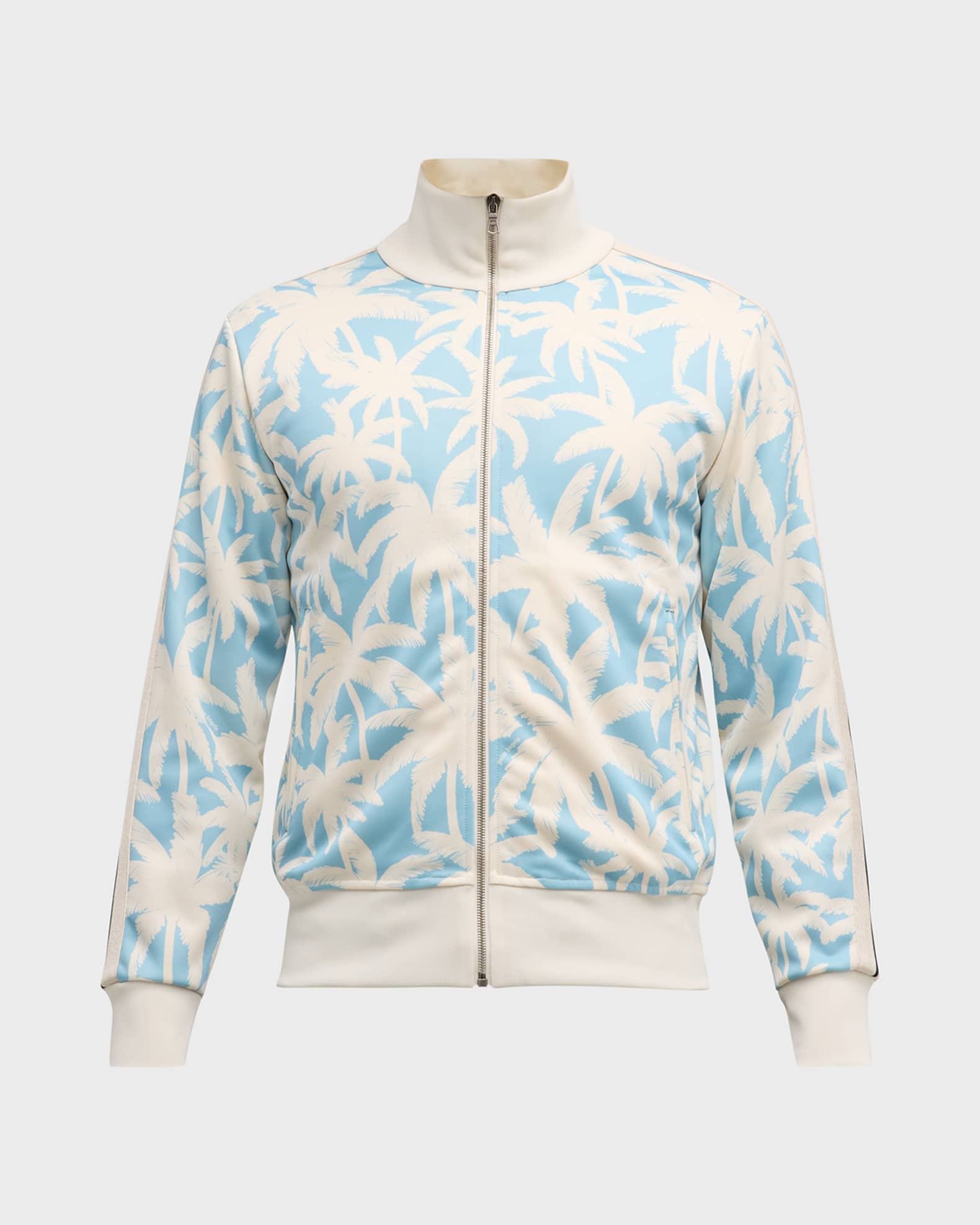 Palm Angels Men's Allover Palm-Print Track Jacket