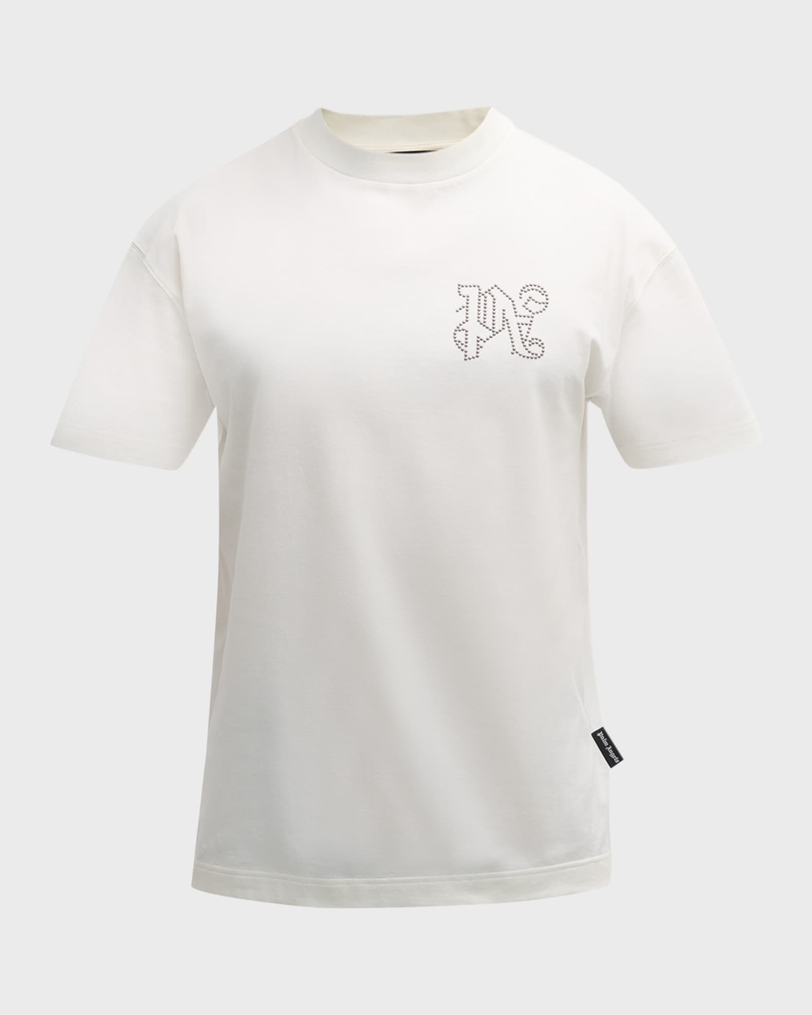 Palm Angels Black Monogram Slim T-Shirt