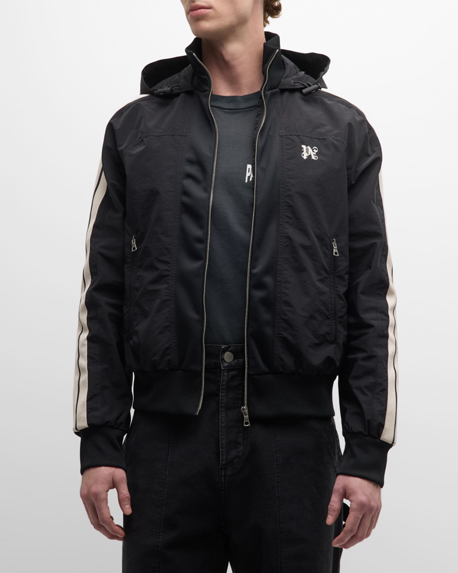 Palm angels monogram jacket top