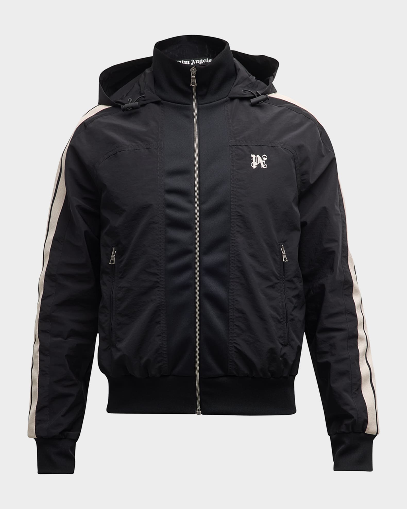 Men s Paneled Monogram Track Jacket