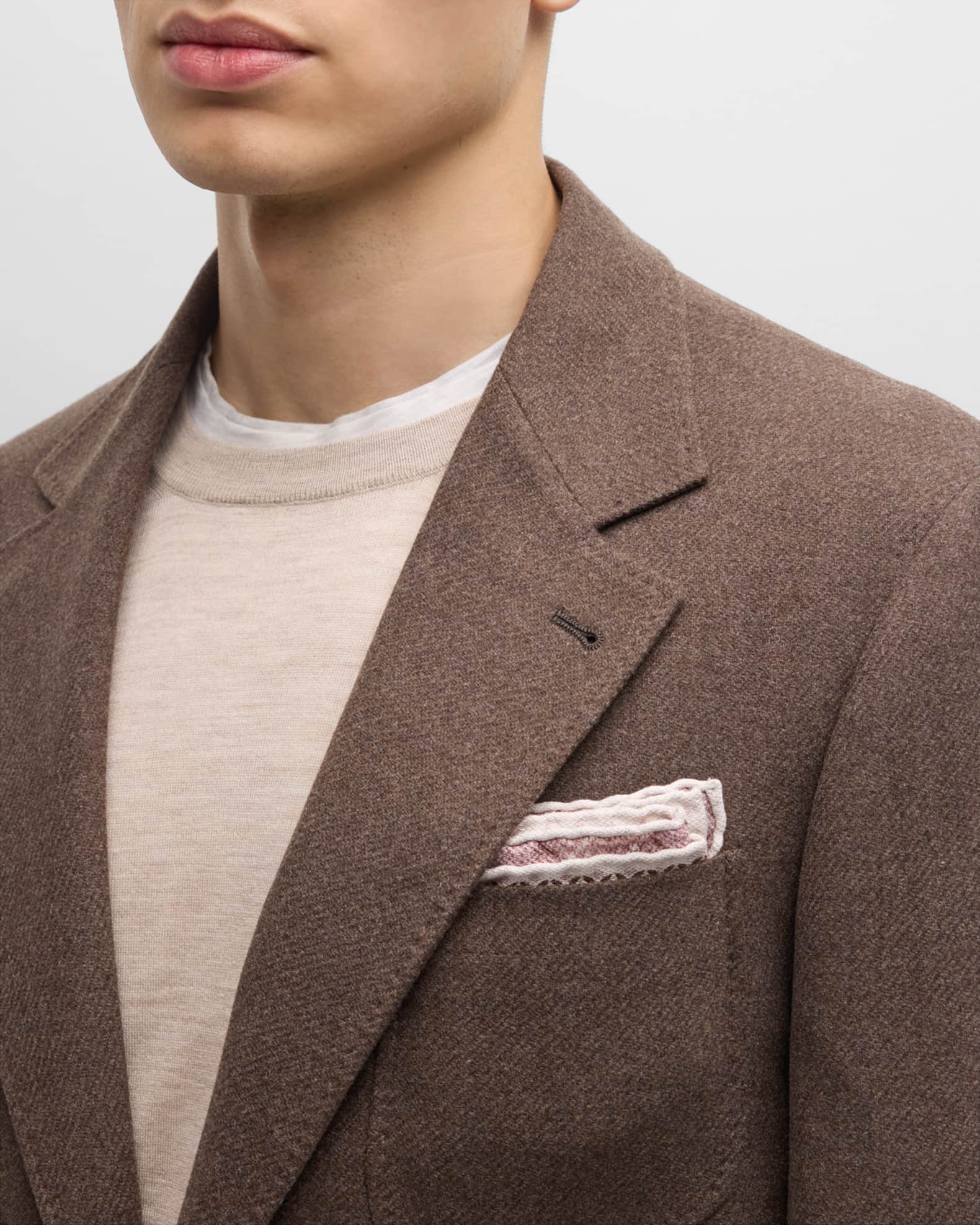 Brunello Cucinelli Men's Patch Pocket TwoButton Sport Coat Neiman Marcus