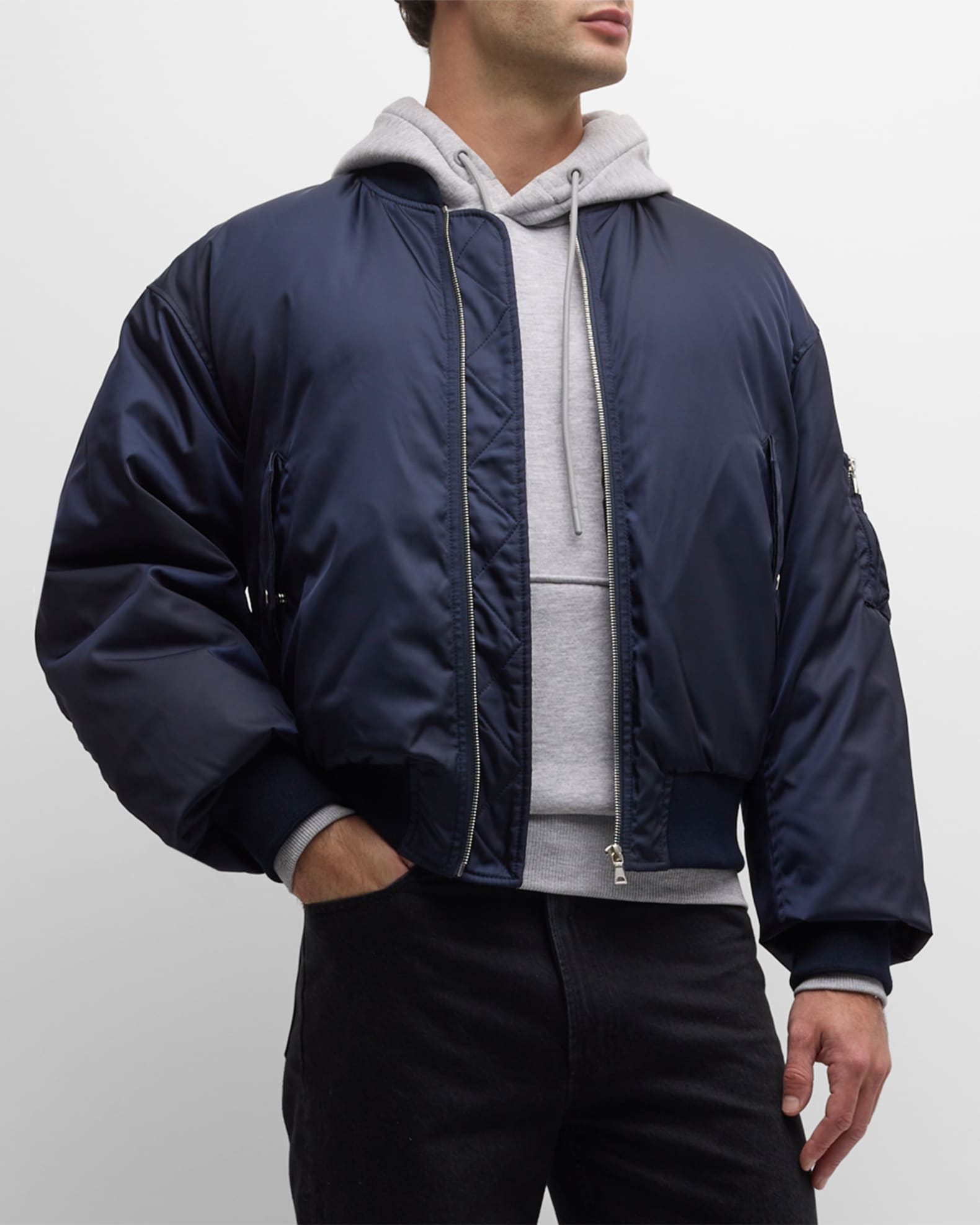 Men s Andes Down Bomber Jacket