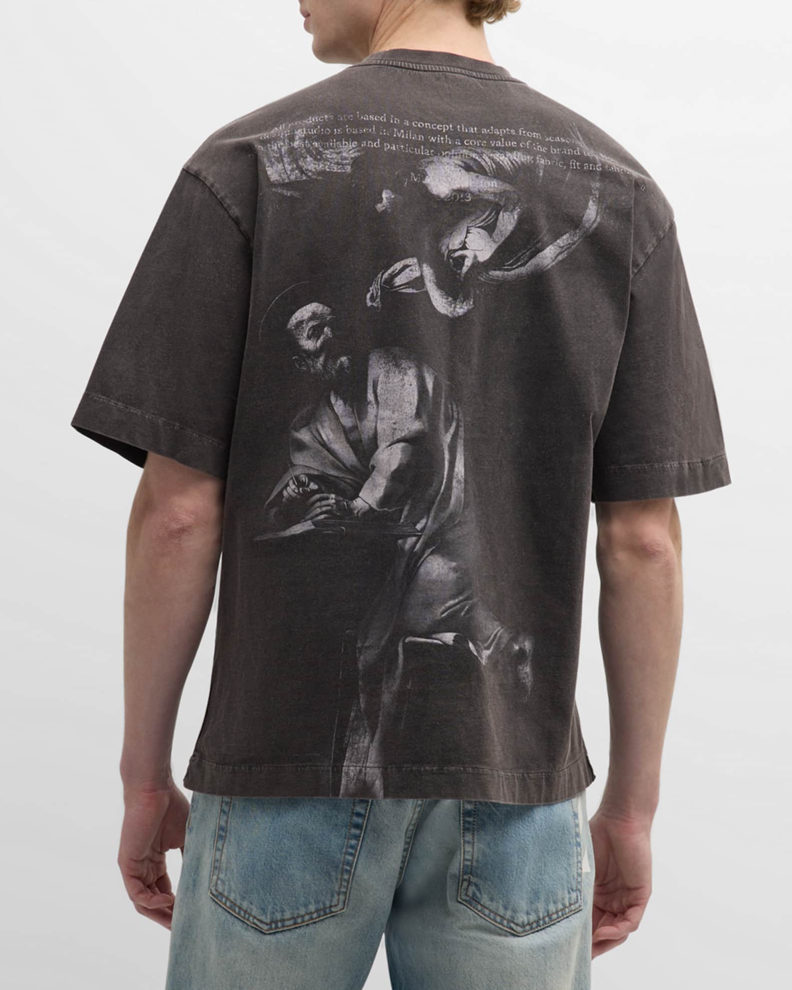Men s Saint Matthew Faded T Shirt