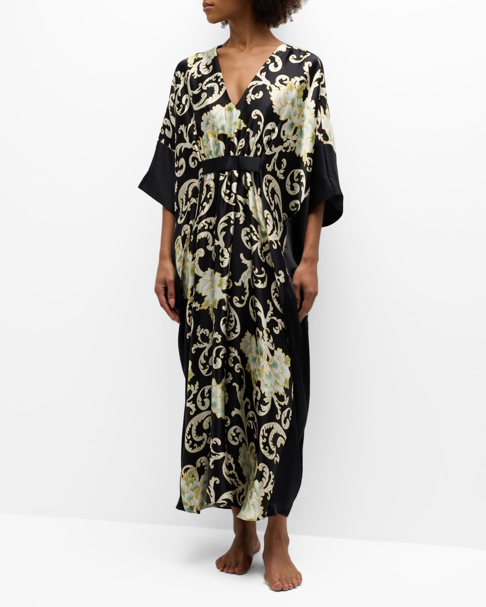 Josie natori caftan sale