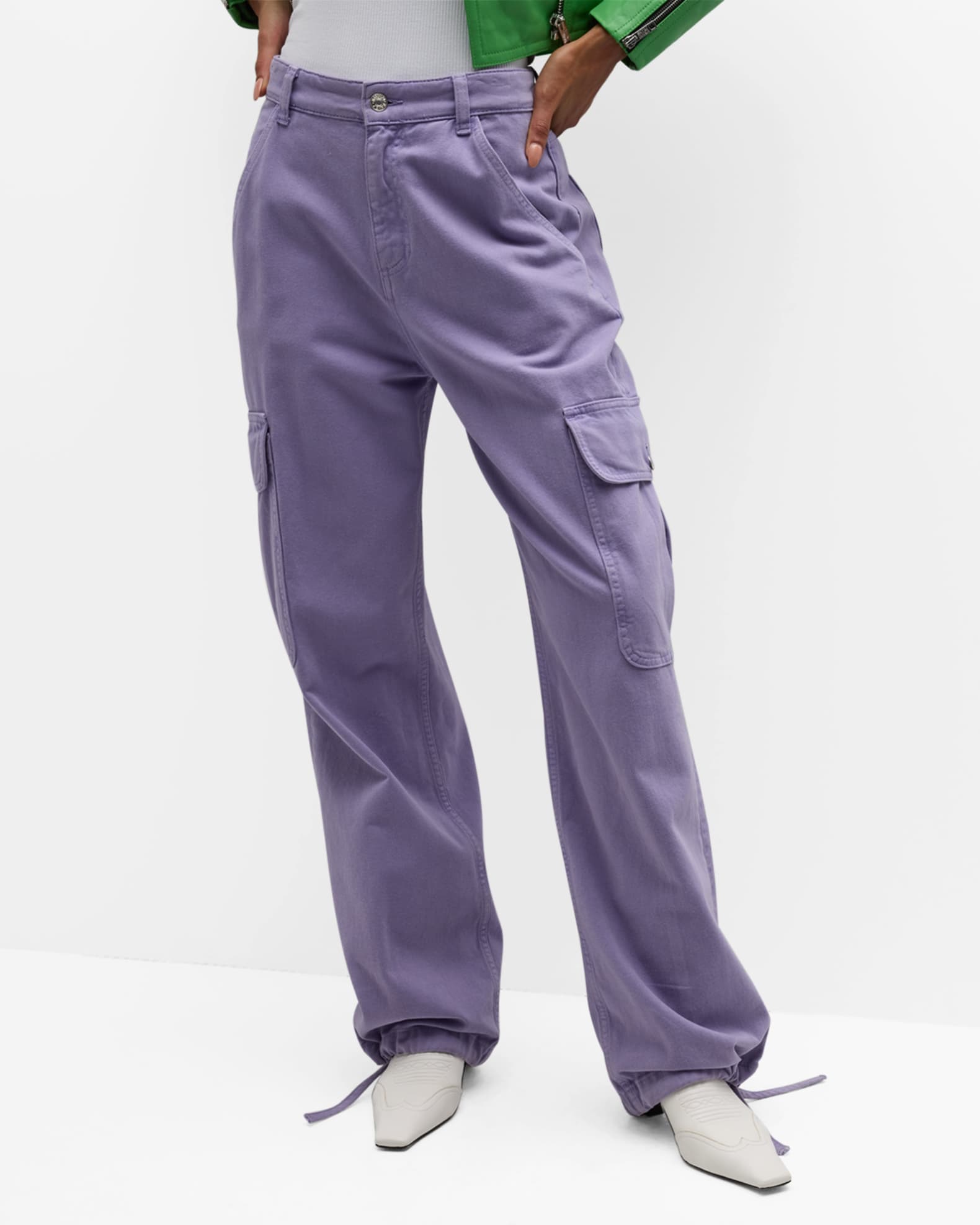 1150~KAILAND O.MORRIS  Brushed Cotton Cargo Shorts main image 1