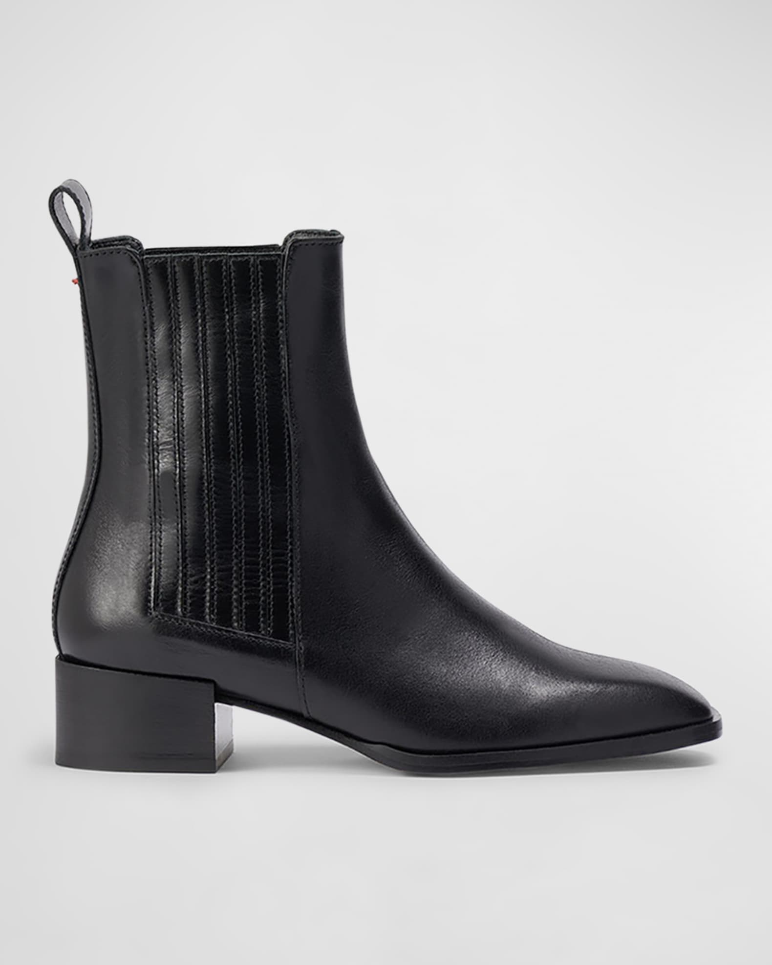 Aeyde Neil Calfskin Chelsea Booties