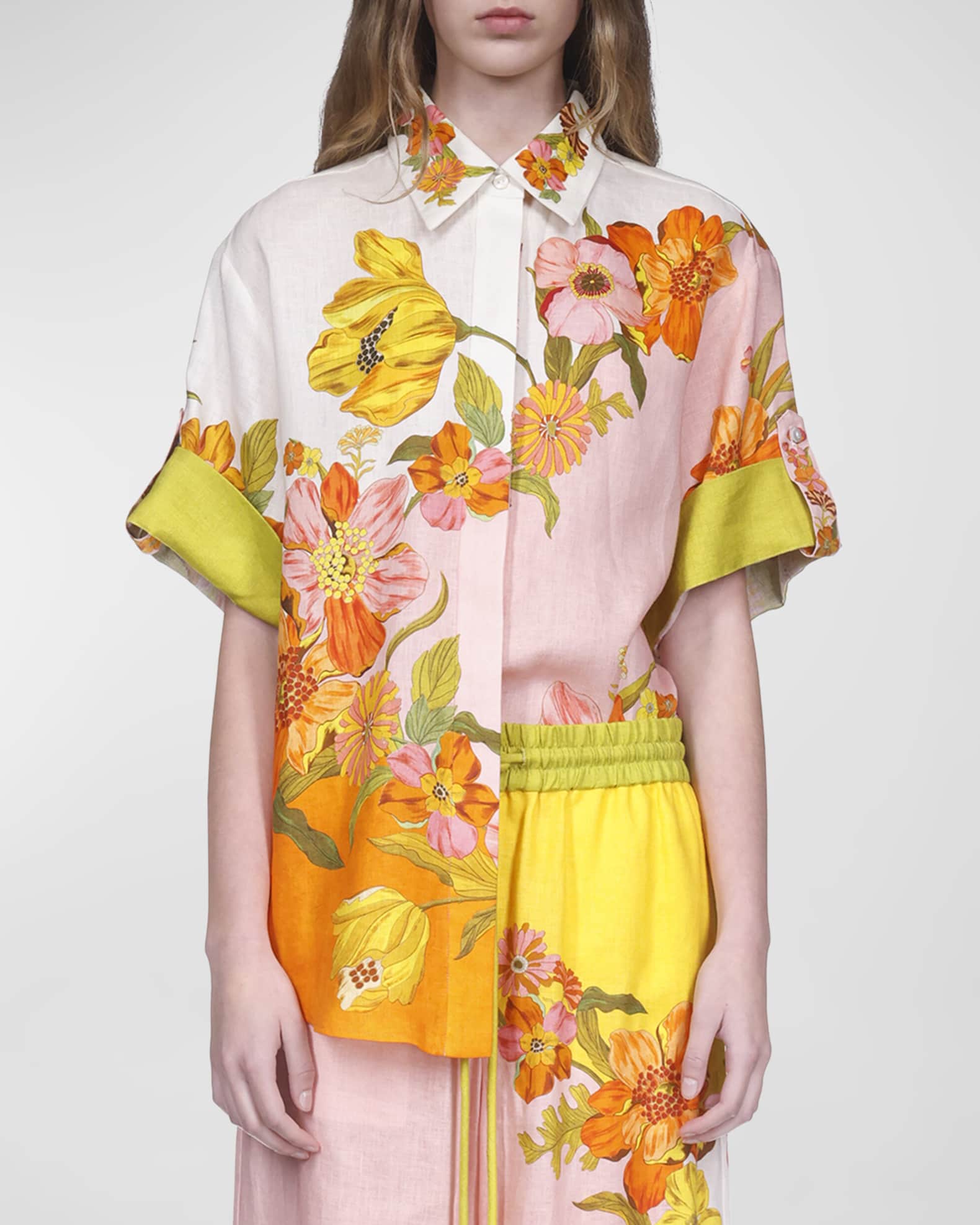 Alemais Oleander Top Woven Tops 600066807flr