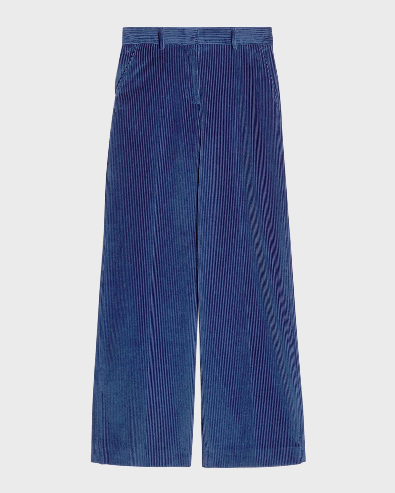 Bora wide corduroy pant - Night Sky