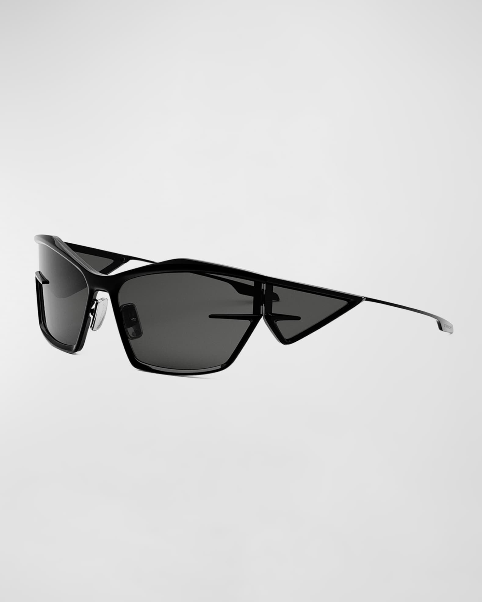 GivCut Mixed-Media Shield Sunglasses  0