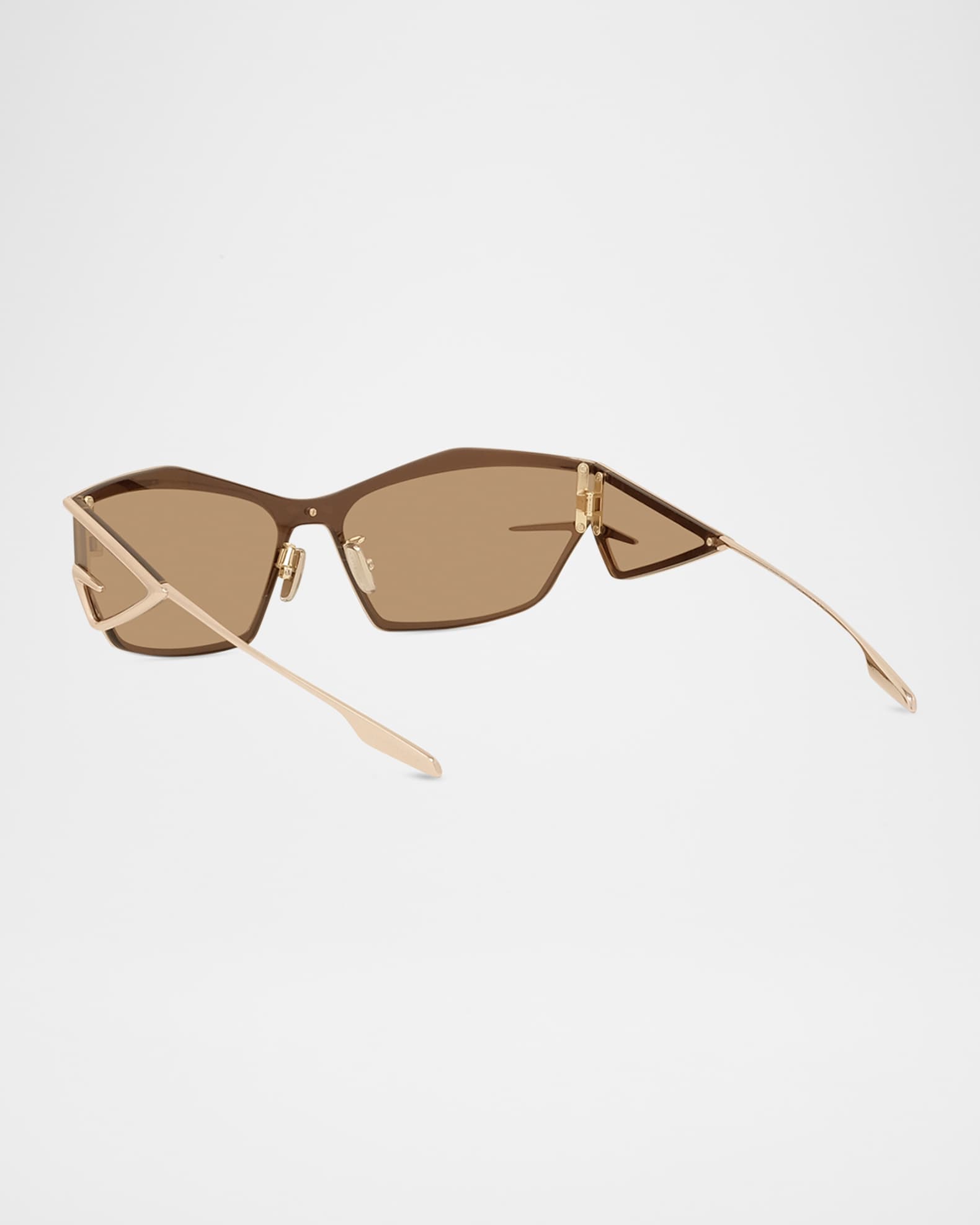 GivCut Mixed-Media Shield Sunglasses  1