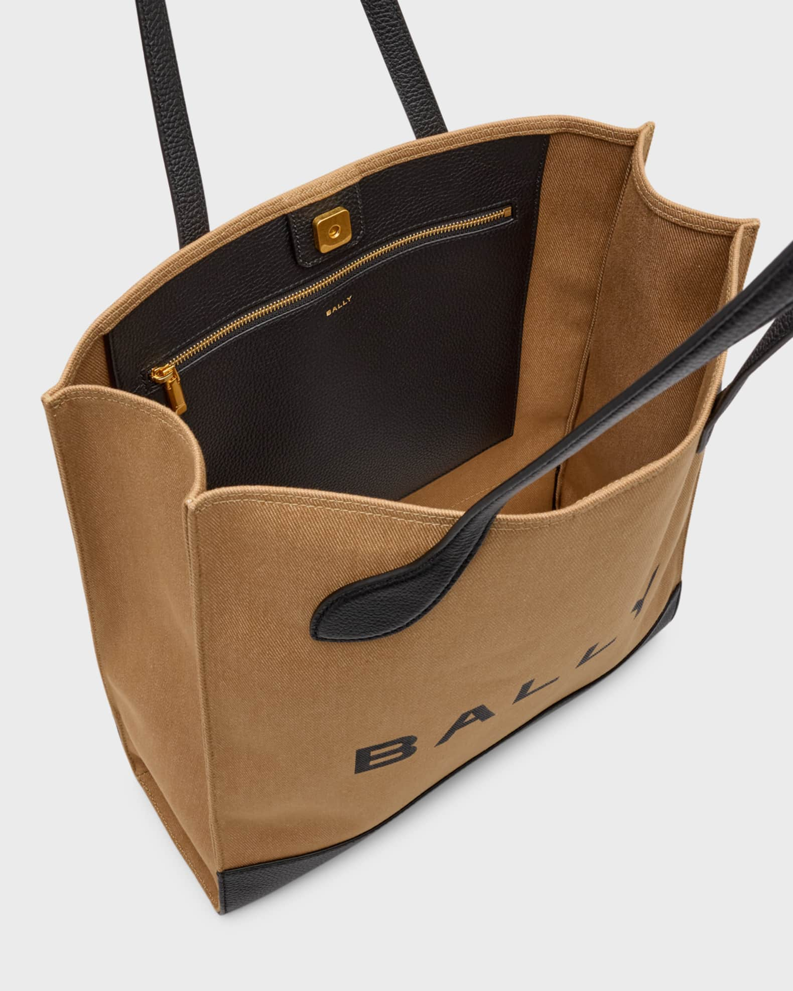 Bally NS Keep on Monogram Top Handle Bag