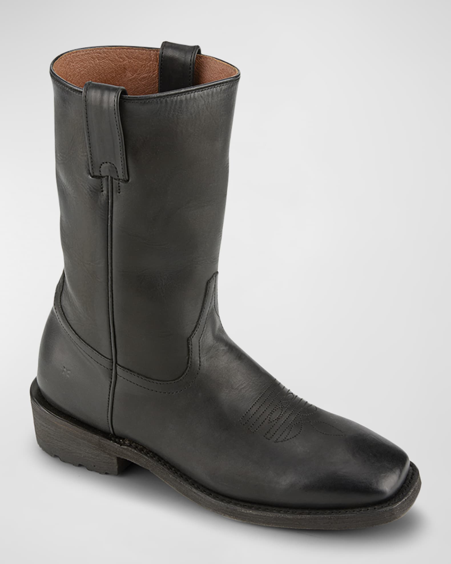 Frye Men s Nash Roper Leather Western Boots