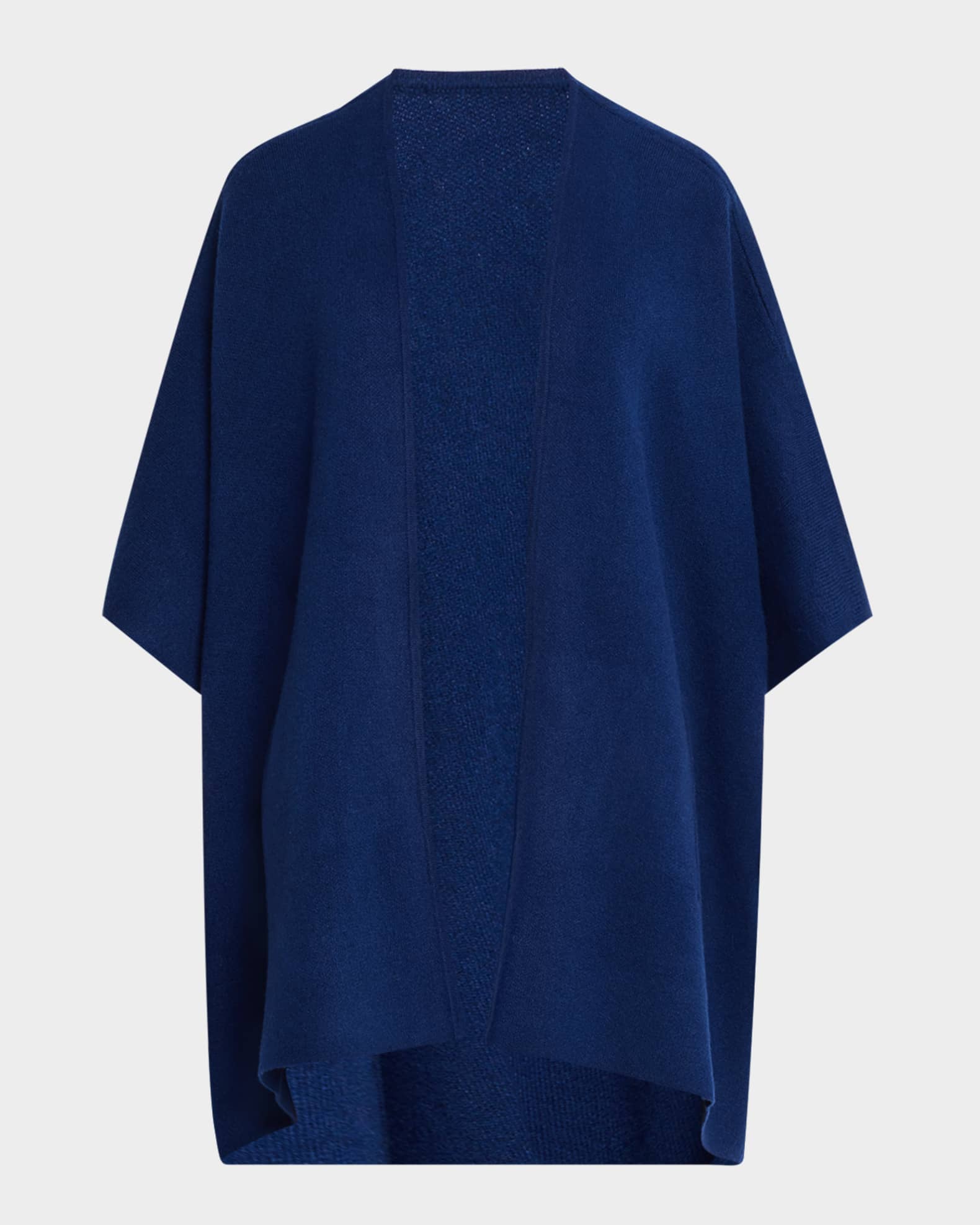 Cashmere Double Knit Cape  0