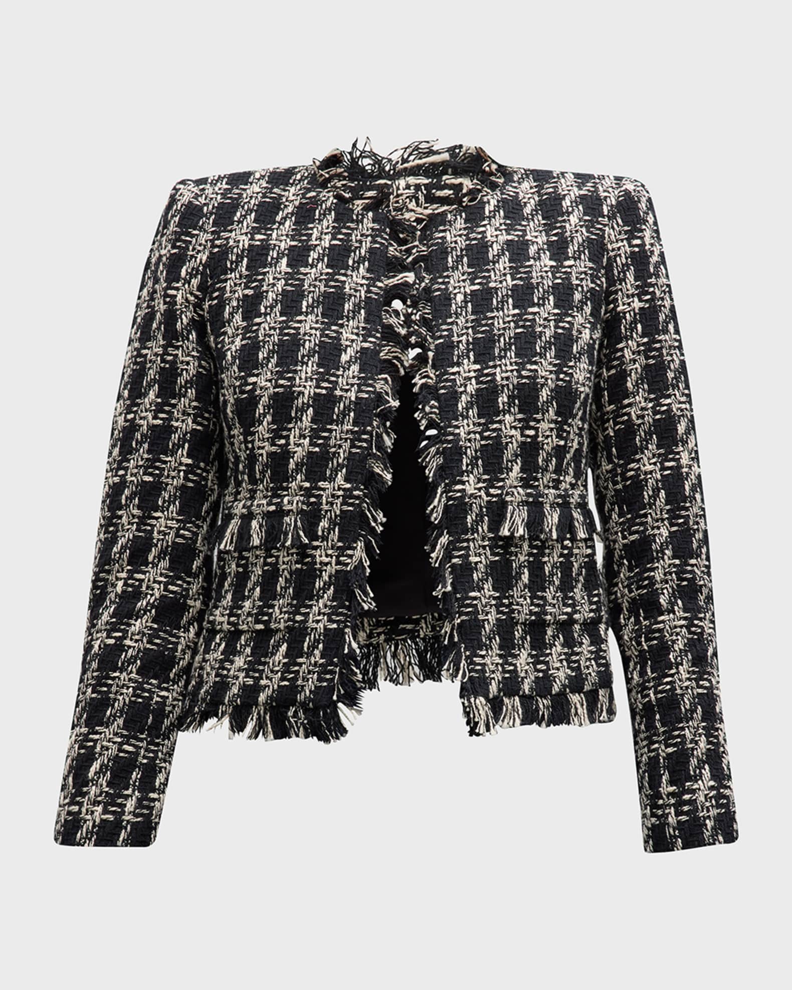 L'Agence Angelina Tweed Jacket | Neiman Marcus