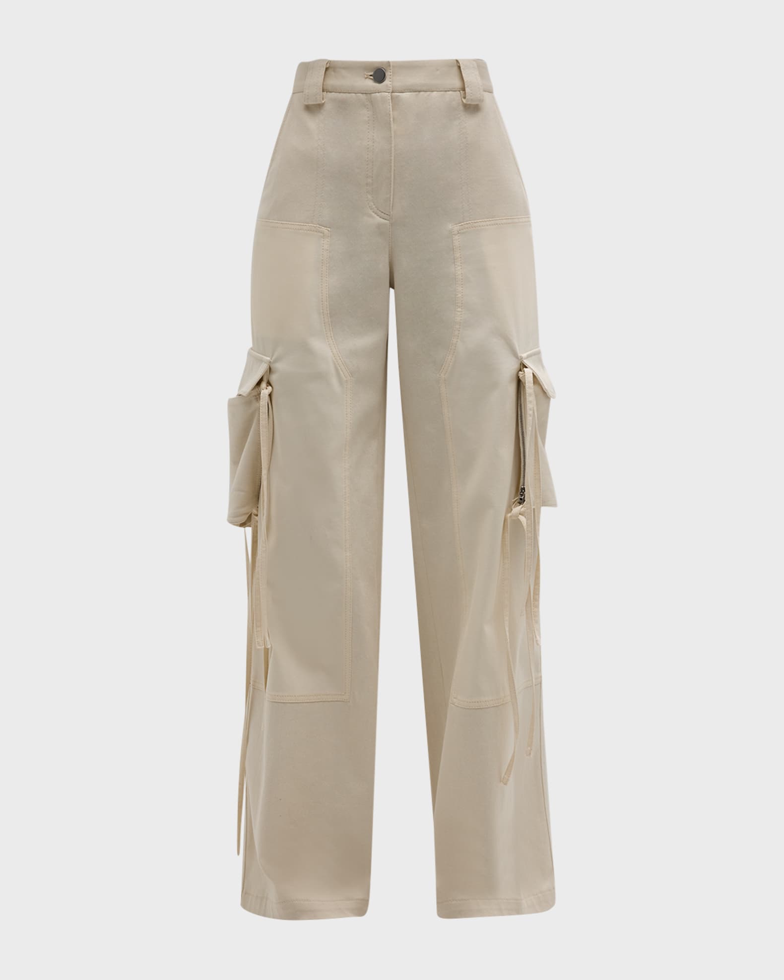 Cody Wide-Leg Cargo Pants 0