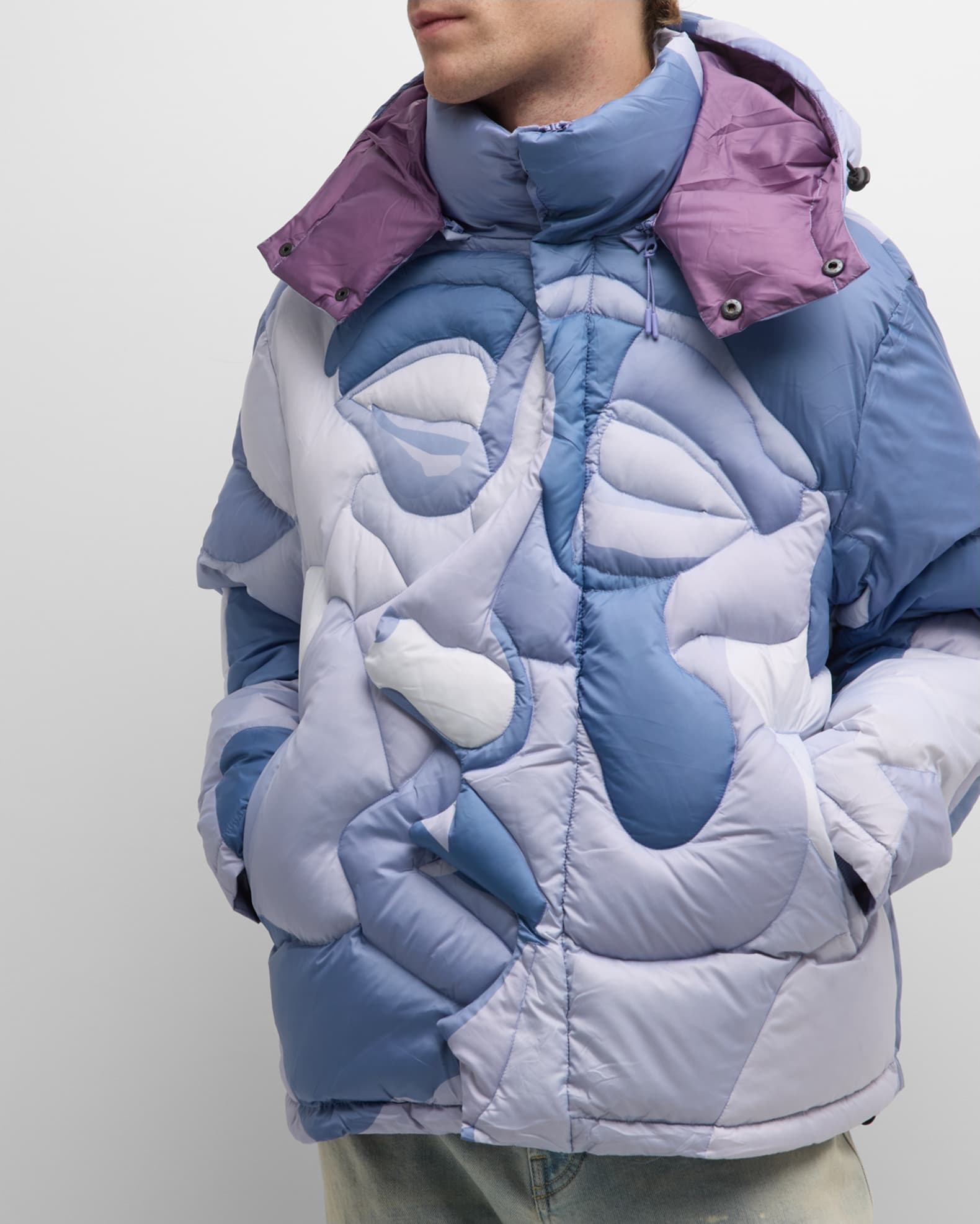 KID SUPER KISSING PUFFER JACKET