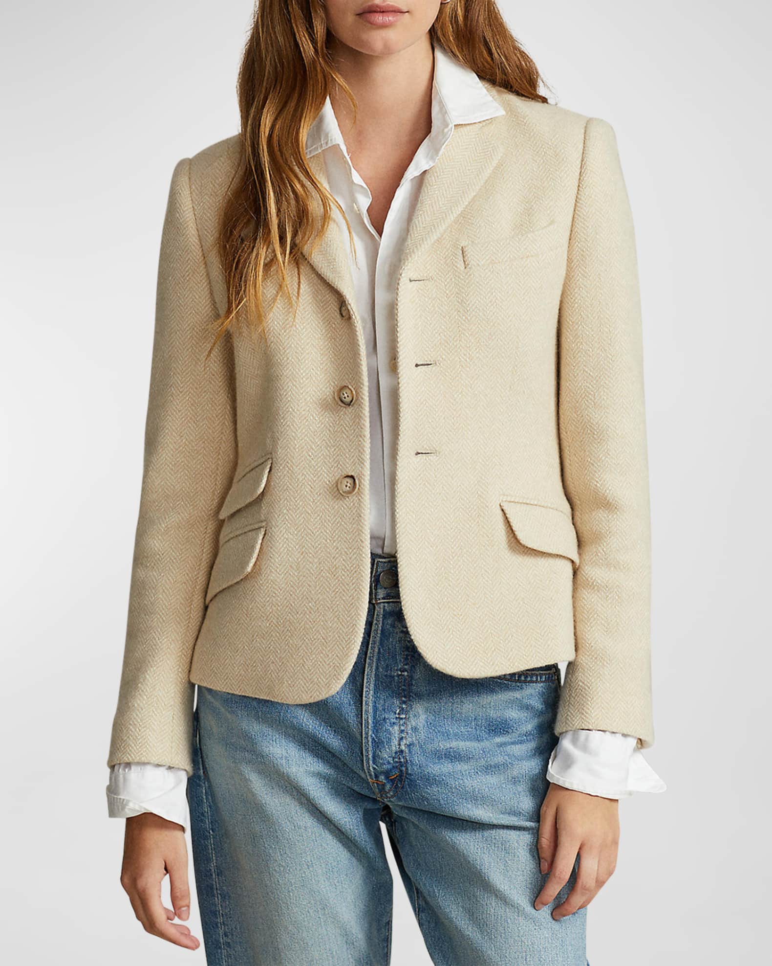 Polo 2025 herringbone blazer