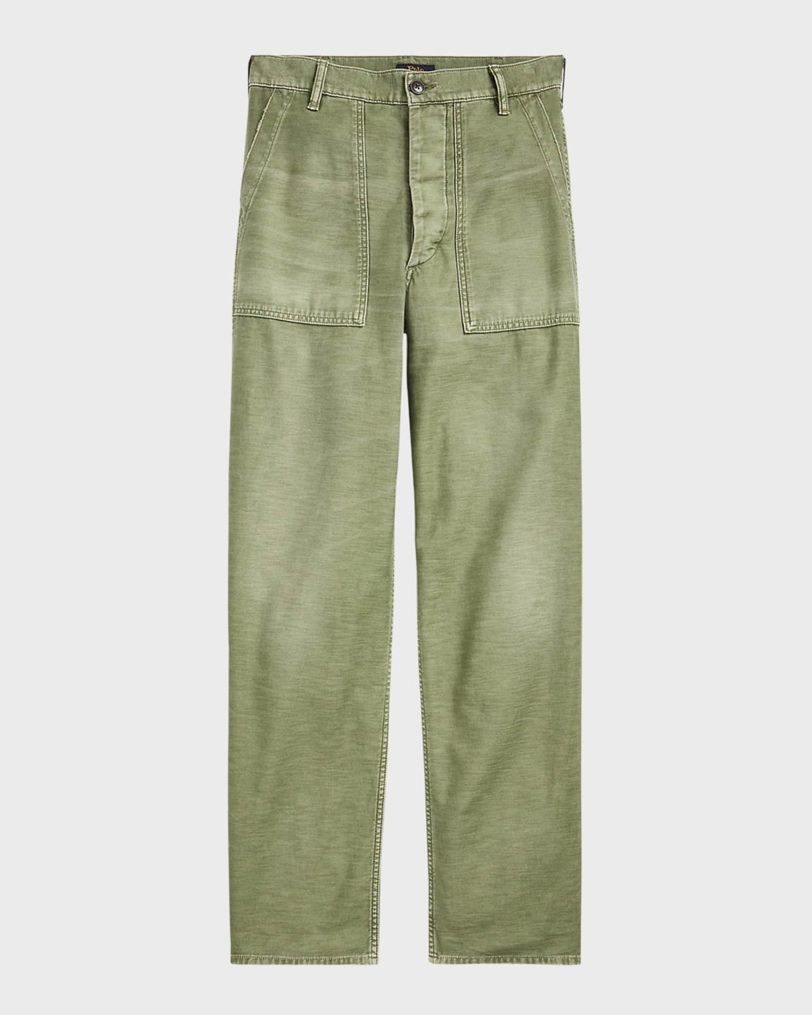 Cotton Sateen Utility Pants 0