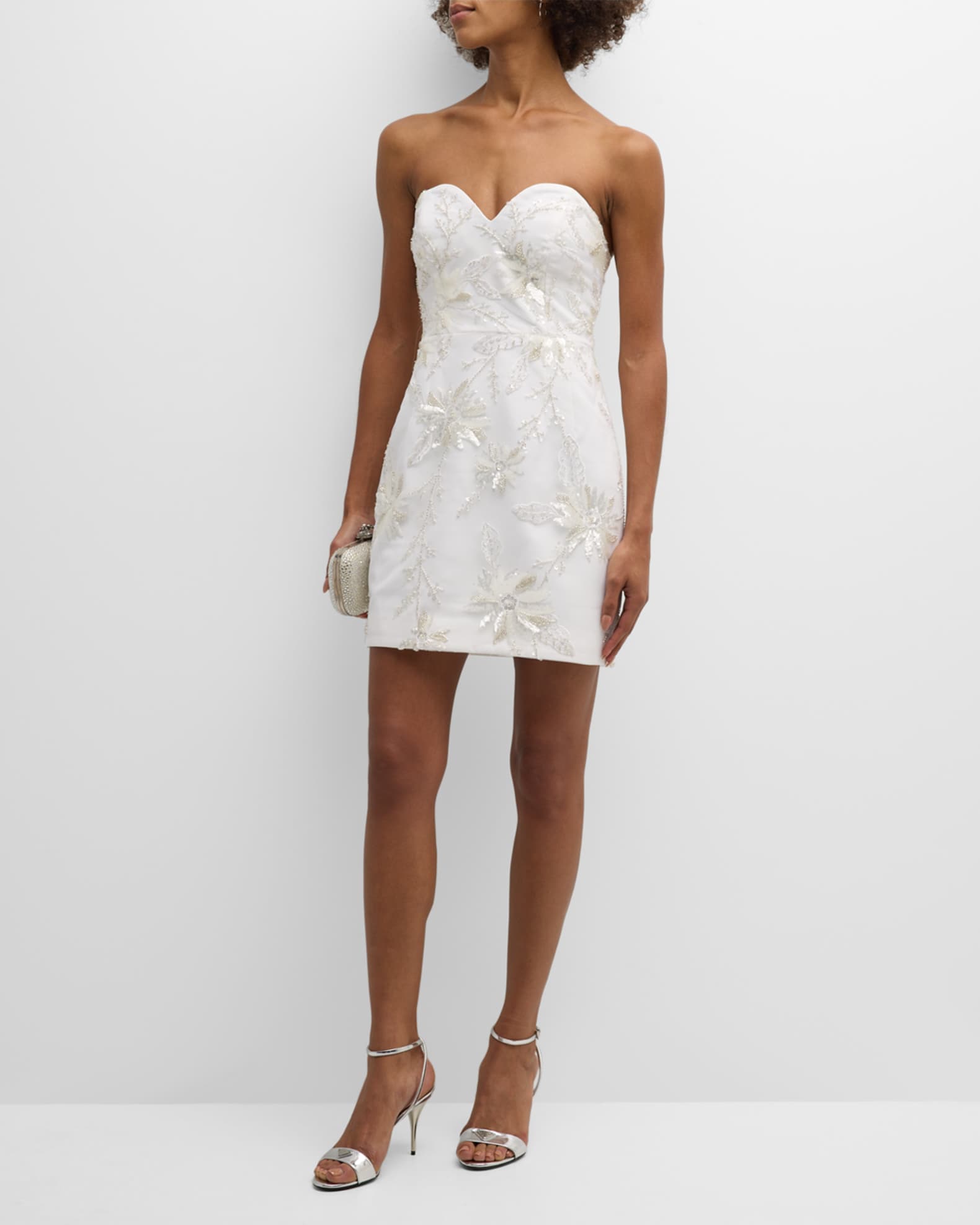 milly minis sequin dress Milly Ronni Cady Embroidery Mini Dress 10