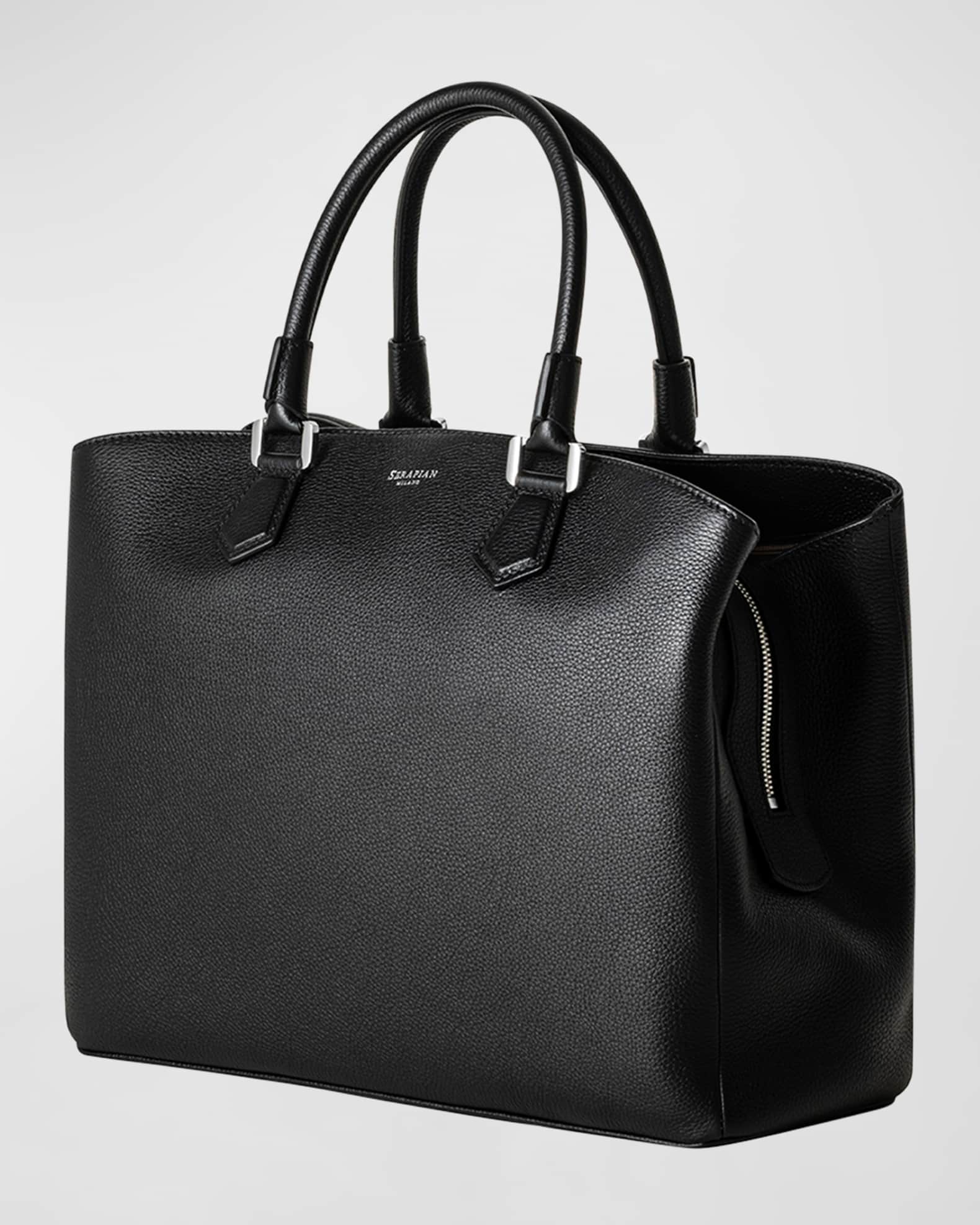 Luna Leather Top-Handle Bag 1
