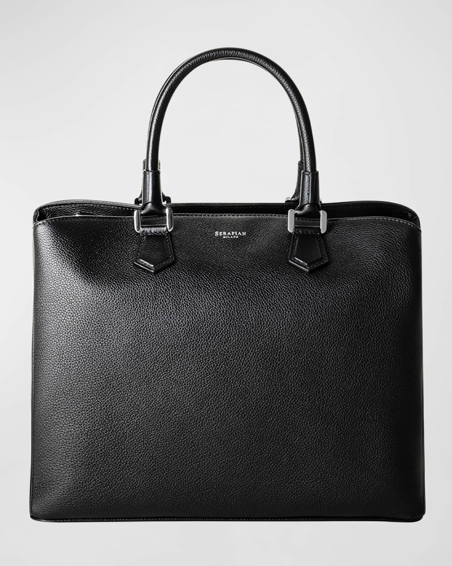 Luna Leather Top-Handle Bag 0
