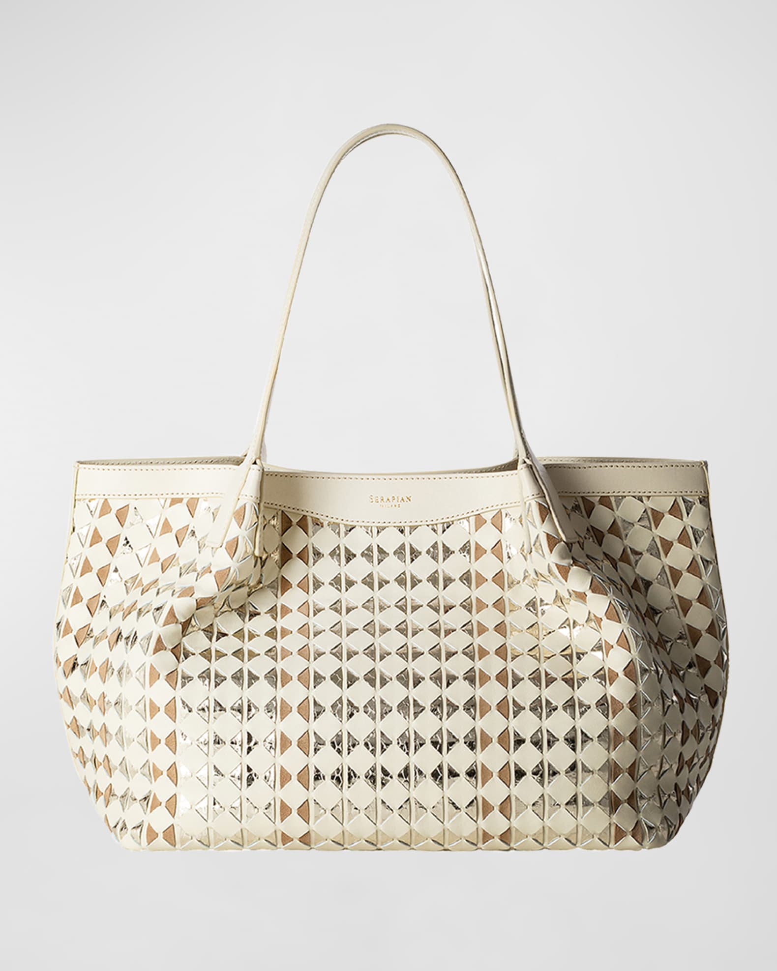 Snakeskin tote bag store