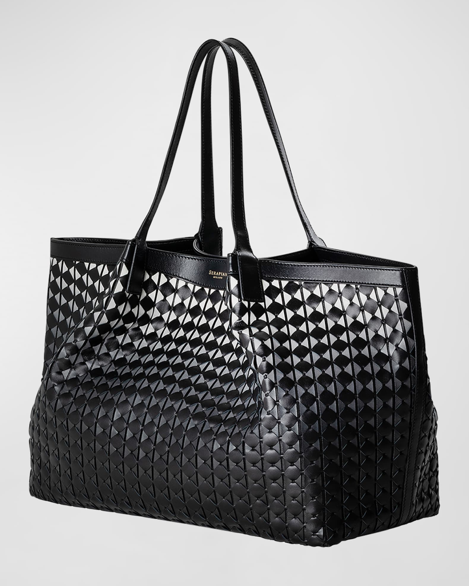 Secret Mosaic Leather Tote Bag 1