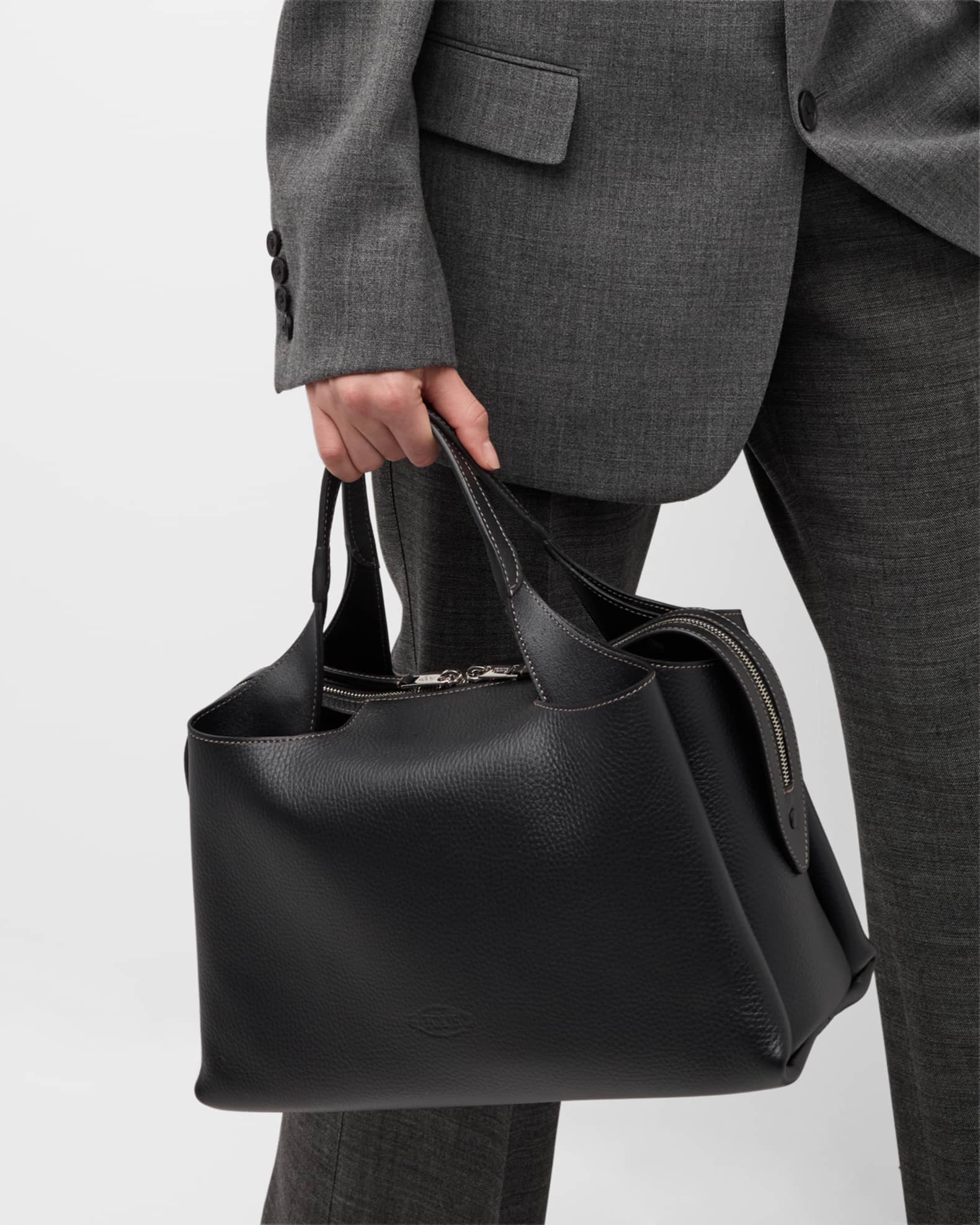 Medium Tst Bauletto ショルダーバッグ Woman マルチカラー Bauletto Bag in Leather Medium