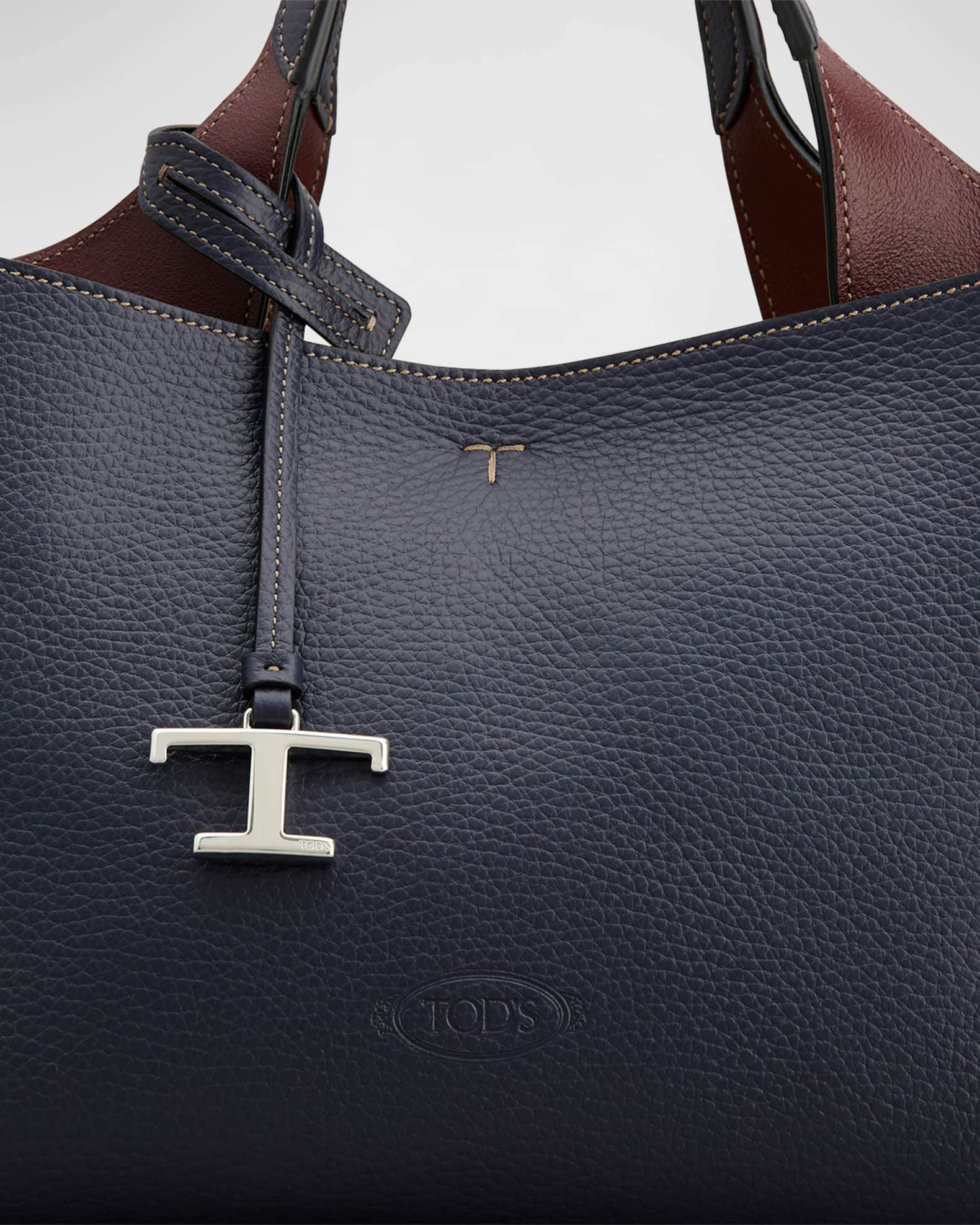 Tod's Apa Zip Leather Top-Handle Bag