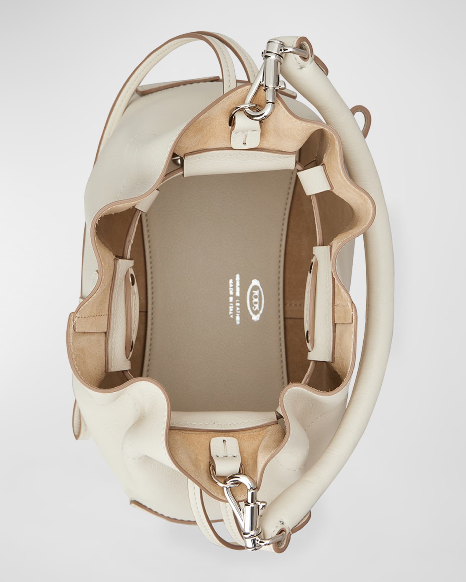 Tod s Mini Di Drawstring Bucket Bag Neiman Marcus