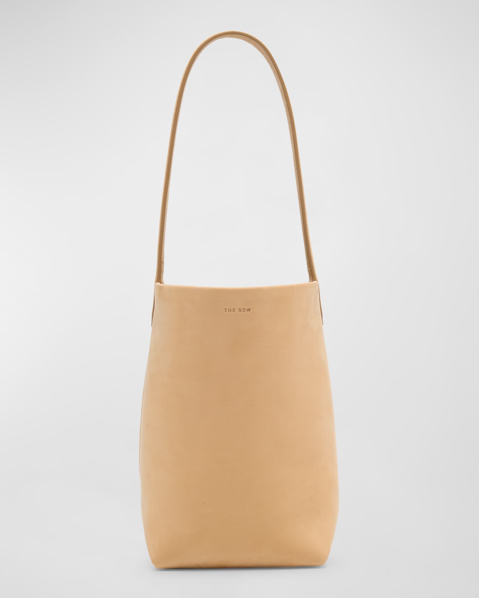 THE ROW Small N/S Park Tote Bag ヌバック Small N/S Park Tote Bag Tan in Leather – The Row