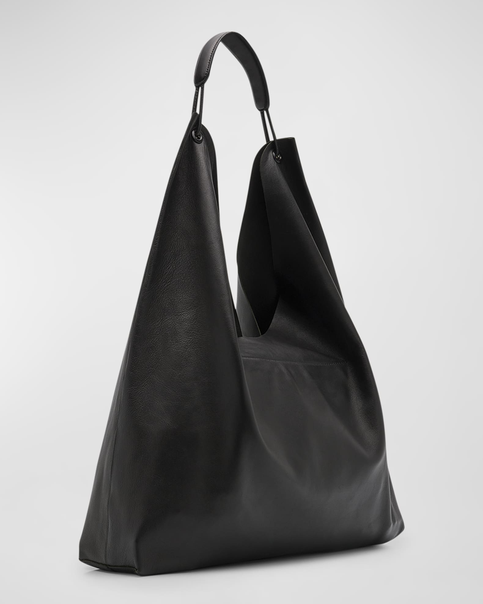 THE ROW Bindle Calfskin Slouchy Shoulder Bag | Neiman Marcus