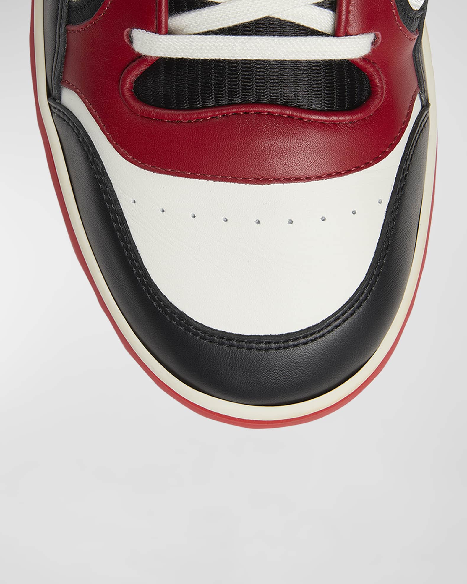 Gucci Men's MAC 80 Embroidered High-Top Sneakers | Neiman Marcus