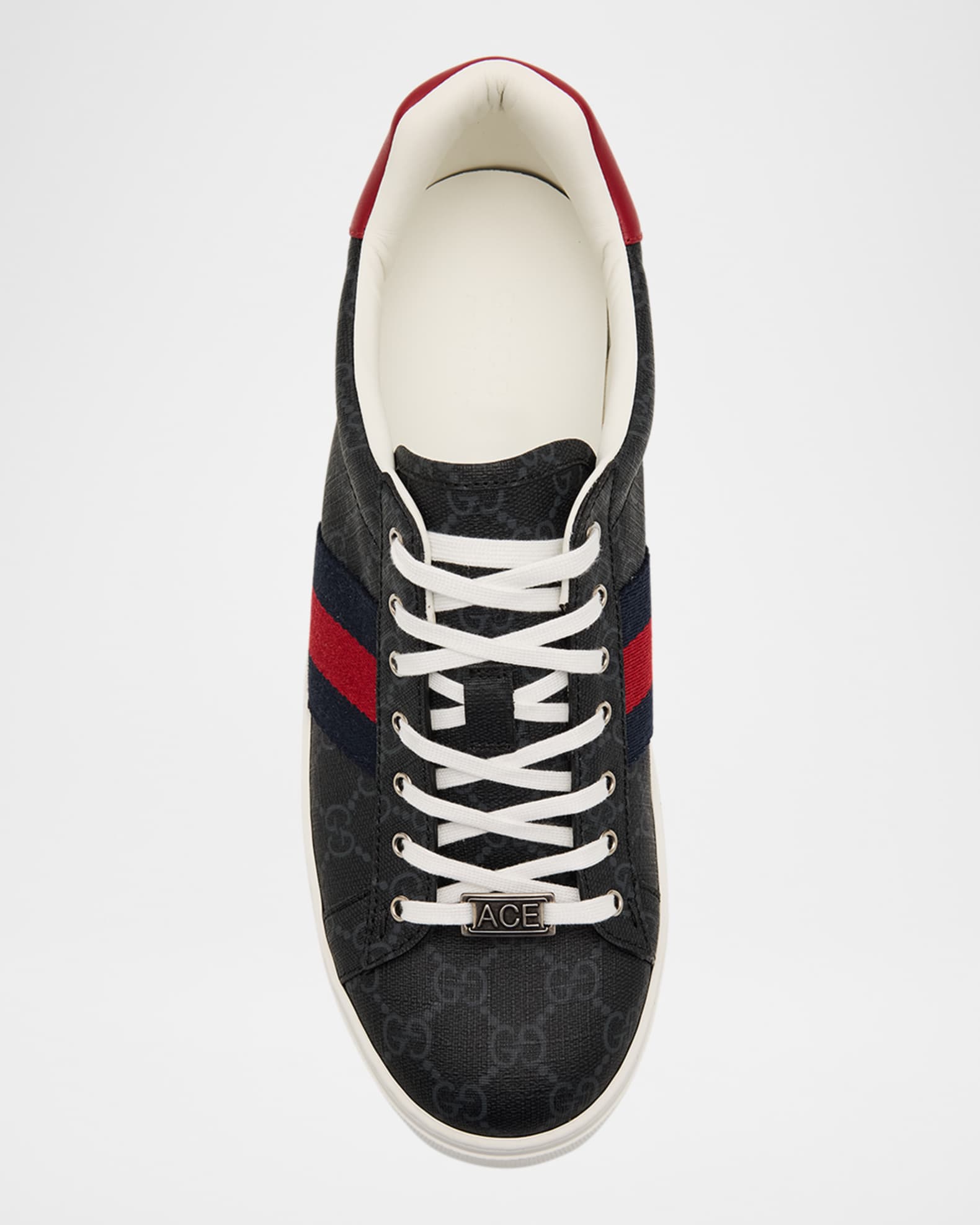 【送料&関税込】Gucci ace Low-top Sneakers Gucci Men's Gucci Ace Low-Top Sneakers with Web - Bergdorf