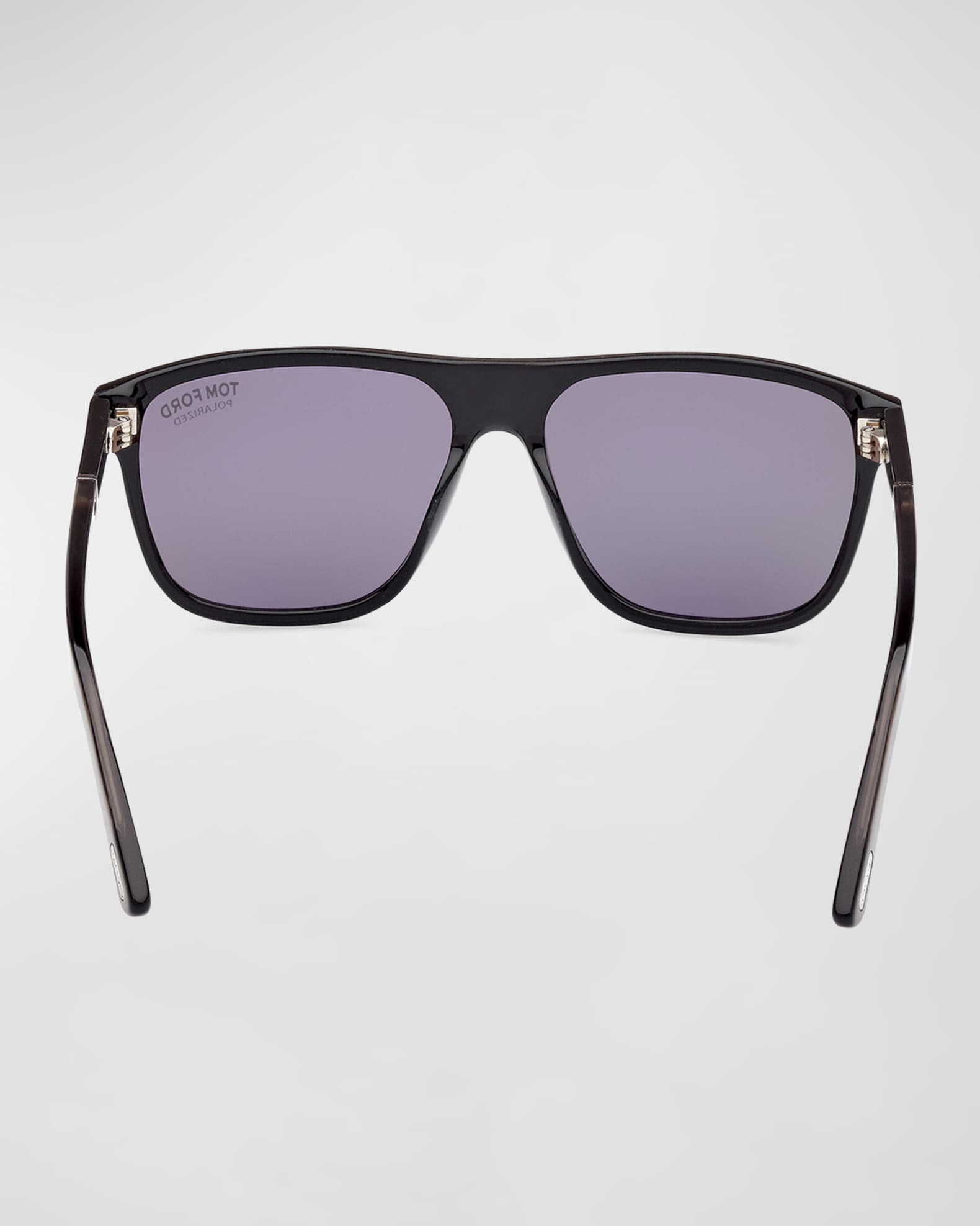 Tom Ford Men's Sunglasses Gerard-02 Black Acetate Brown Lens