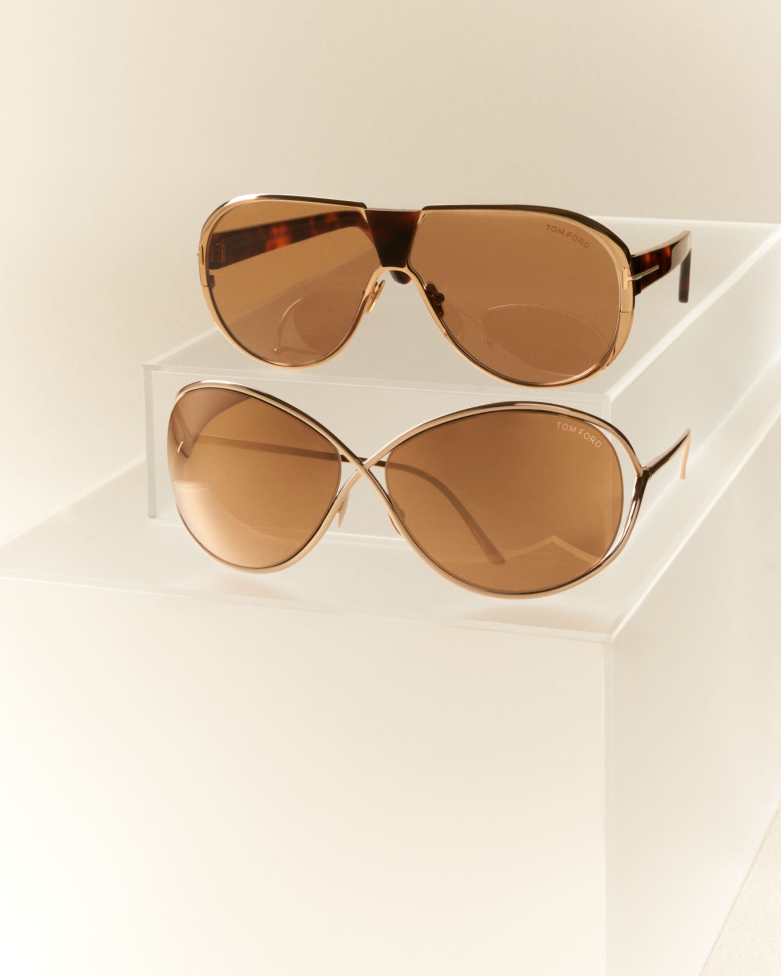 TOM FORD Men s Vicenzo Metal and Acetate Aviator Sunglasses Neiman Marcus