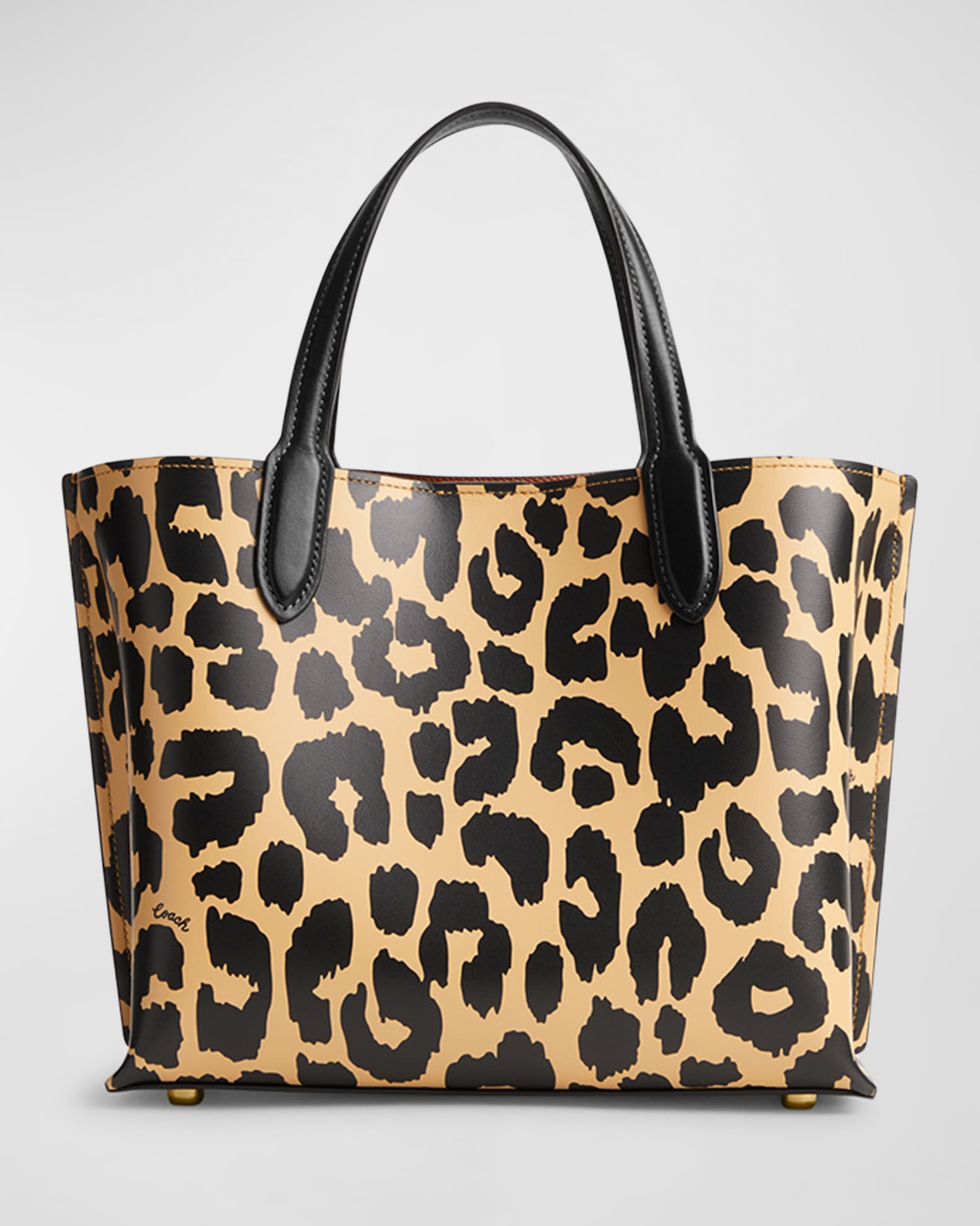 Neiman marcus leopard tote bag clearance