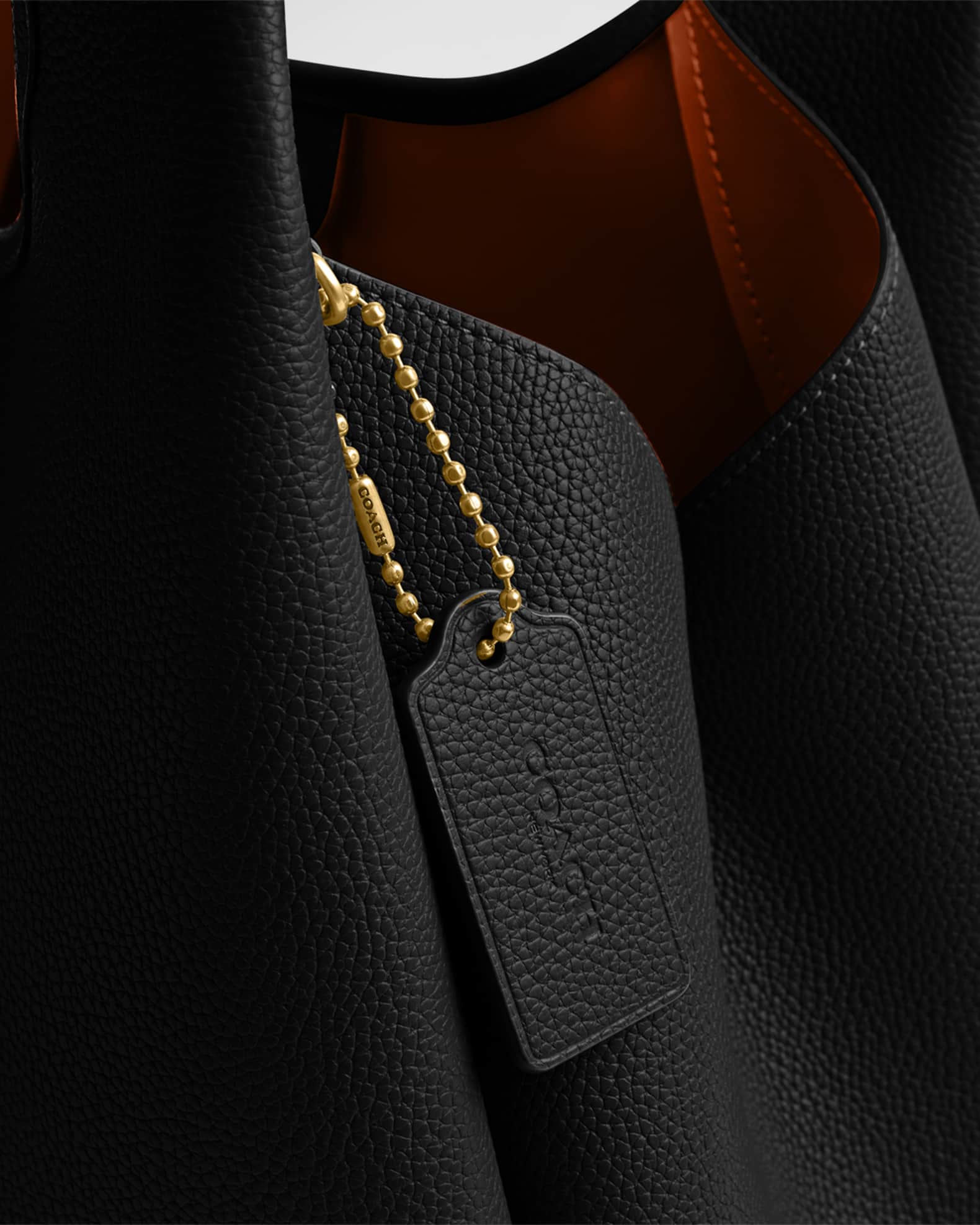 Coach Lana pebbled-leather tote bag – MYLISKAFASHION