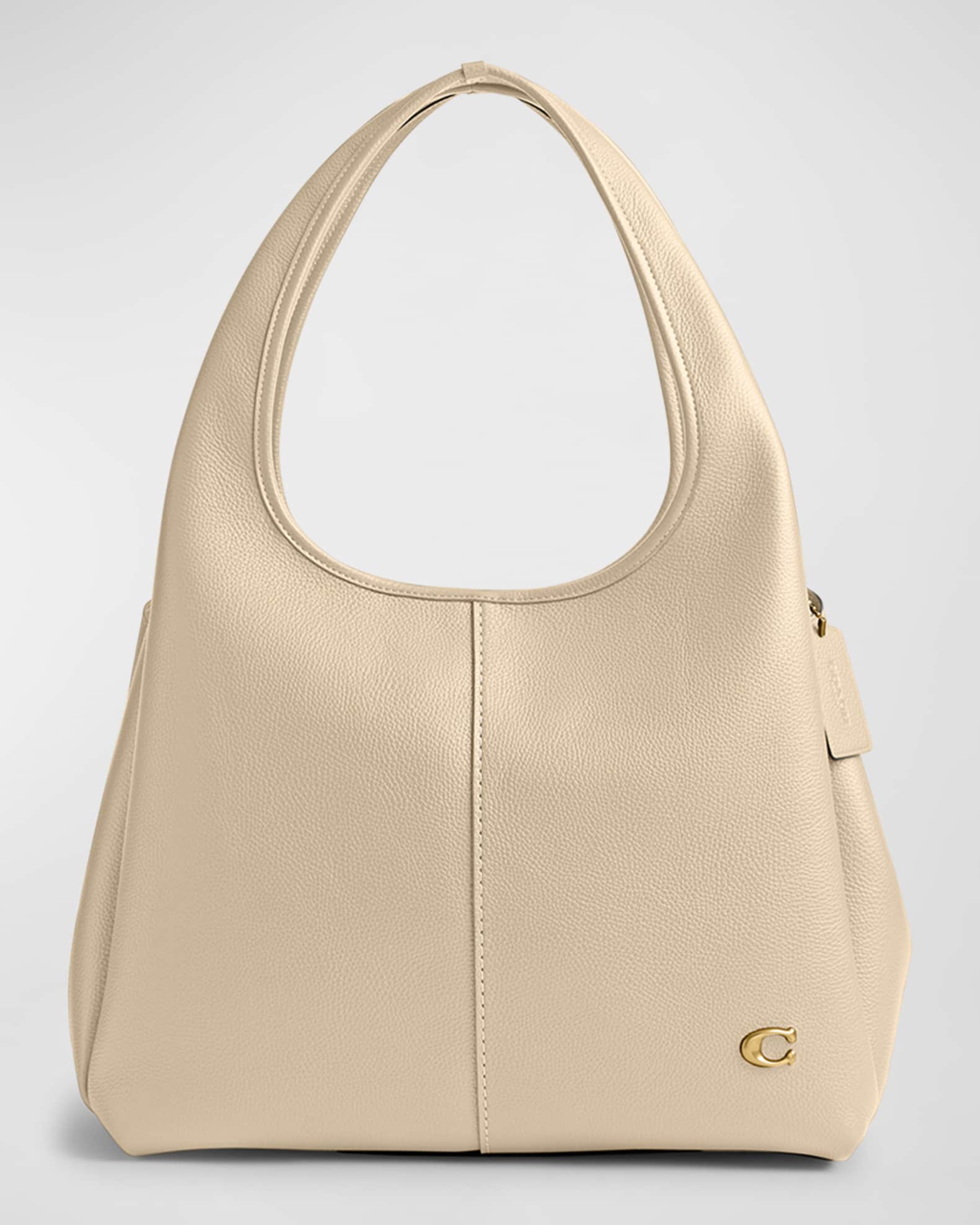 Pebble leather shoulder bag hot sale