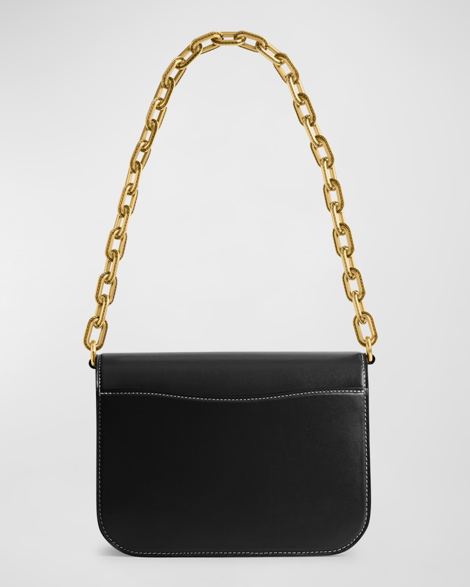 Coach Idol Luxe Leather Shoulder Bag | Neiman Marcus
